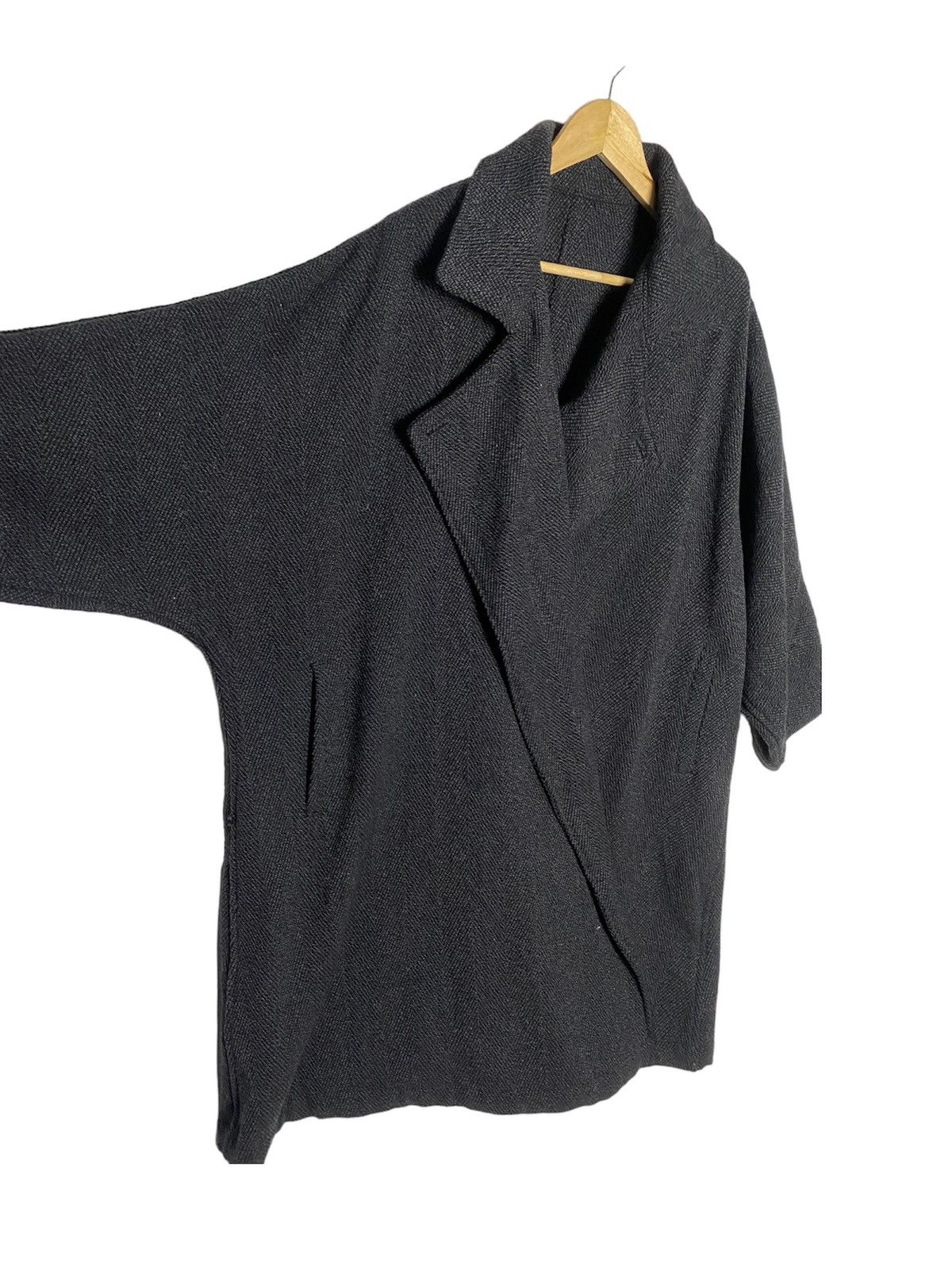 Vintage Vintage 80s Y’S Yohji Yamamoto Wool Jacket Size US L / EU 52-54 / 3 - 5 Thumbnail