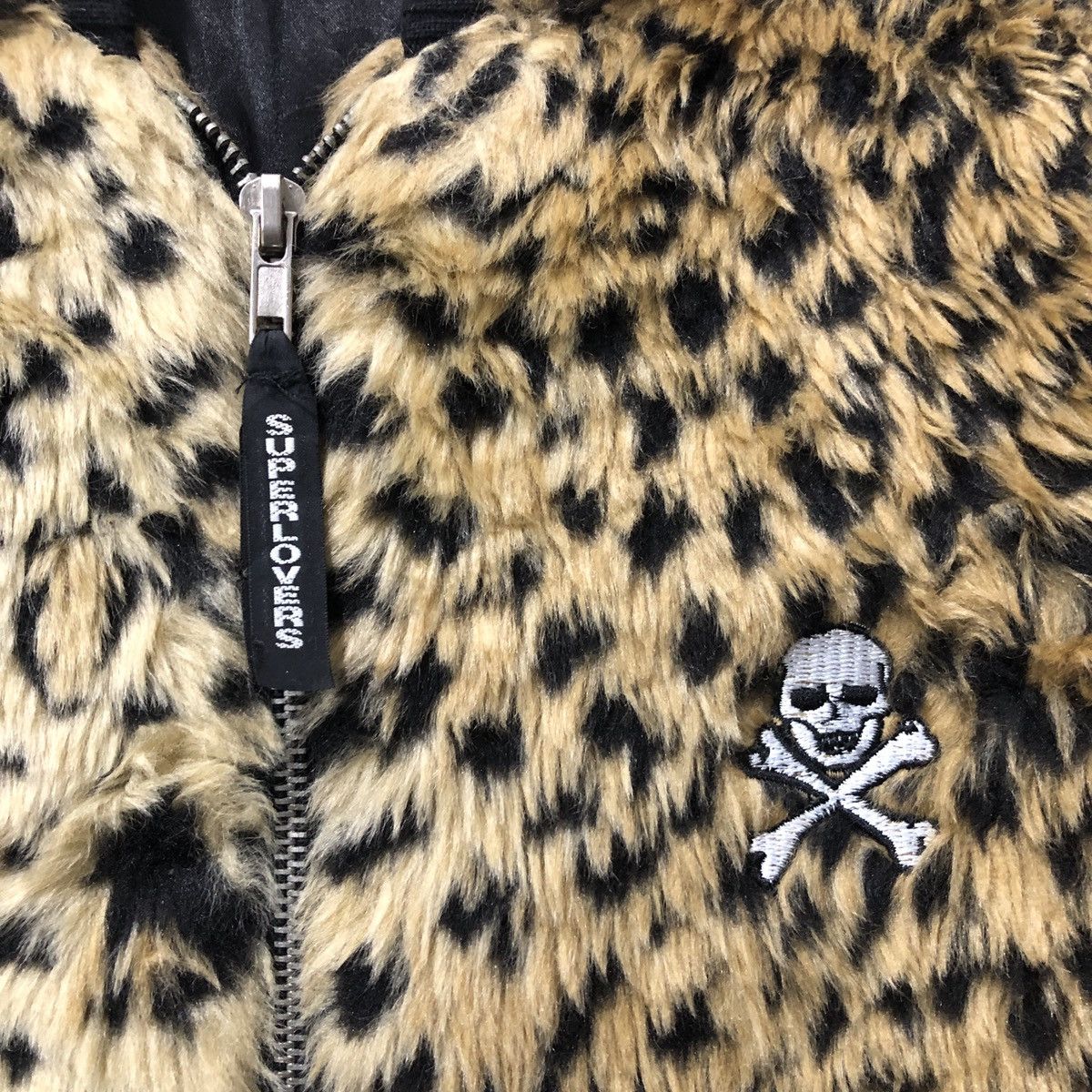 Japanese Brand Super Lovers Fur Hooded Jacket Size US M / EU 48-50 / 2 - 2 Thumbnail