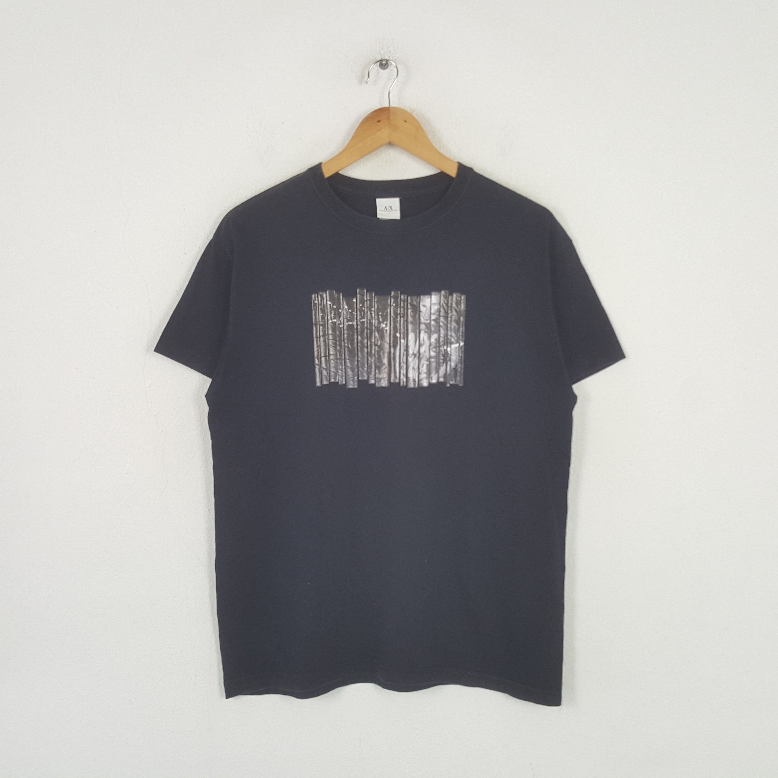 Armani Exchange Vintage Armani Exchange Rare Design Designer Tshirt C294N29 Size US M / EU 48-50 / 2 - 1 Thumbnail