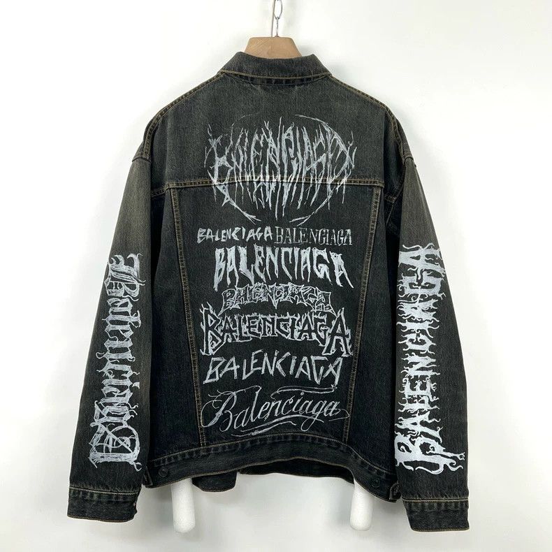 Balenciaga Balenciaga Year of the Dragon limited Sanskrit graffiti lo Size US XS / EU 42 / 0 - 2 Thumbnail