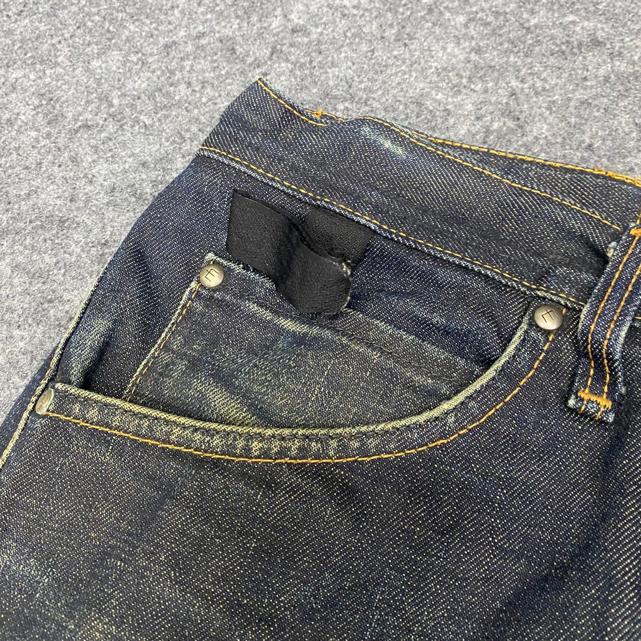 Edwin Vintage Edwin Baggy Distressed Denim Size US 35 - 12 Thumbnail