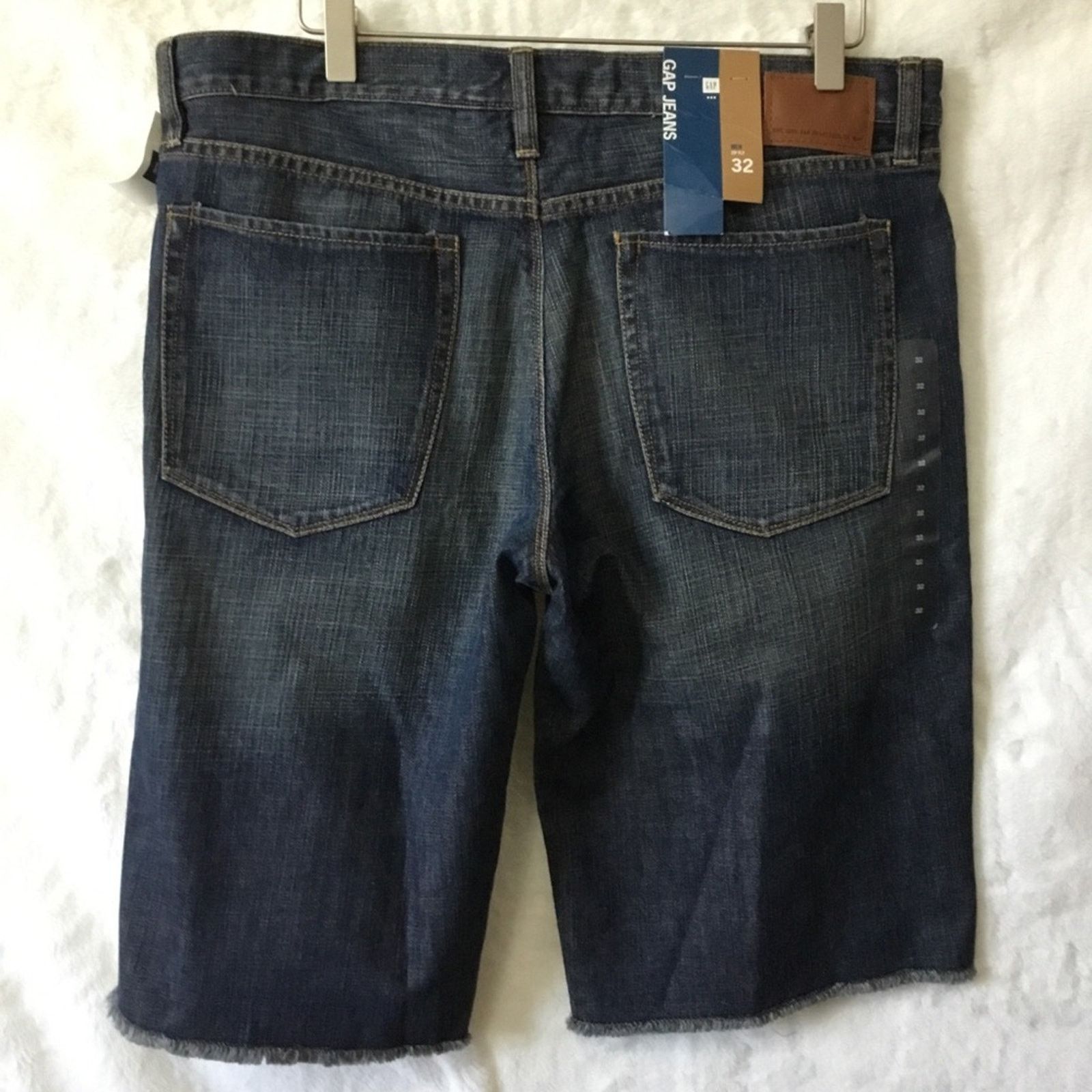 Gap Gap Jeans Blue Men Zip Fly Shorts Size US 32 / EU 48 - 7 Thumbnail