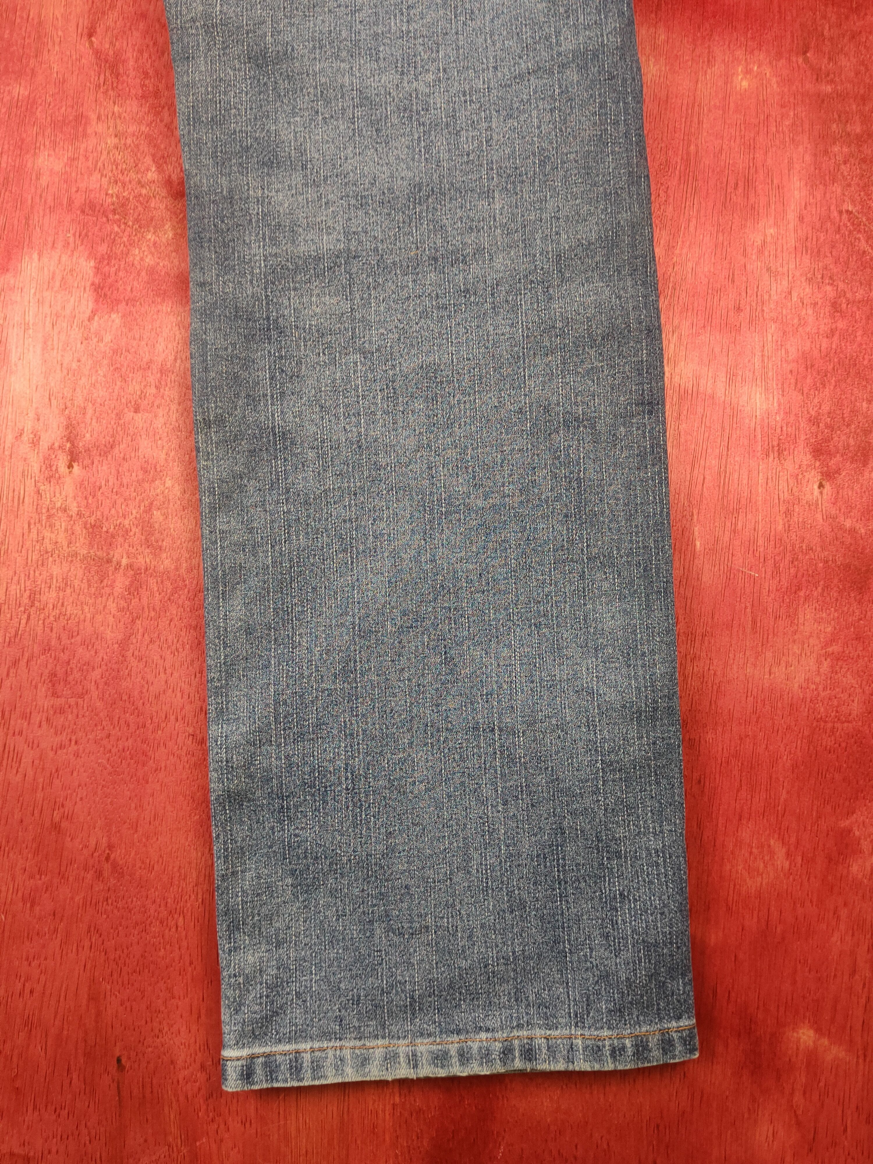 Japanese Brand Uniqlo Blue japan faded jeans Denim Pants #S1372 Size US 32 / EU 48 - 12 Thumbnail
