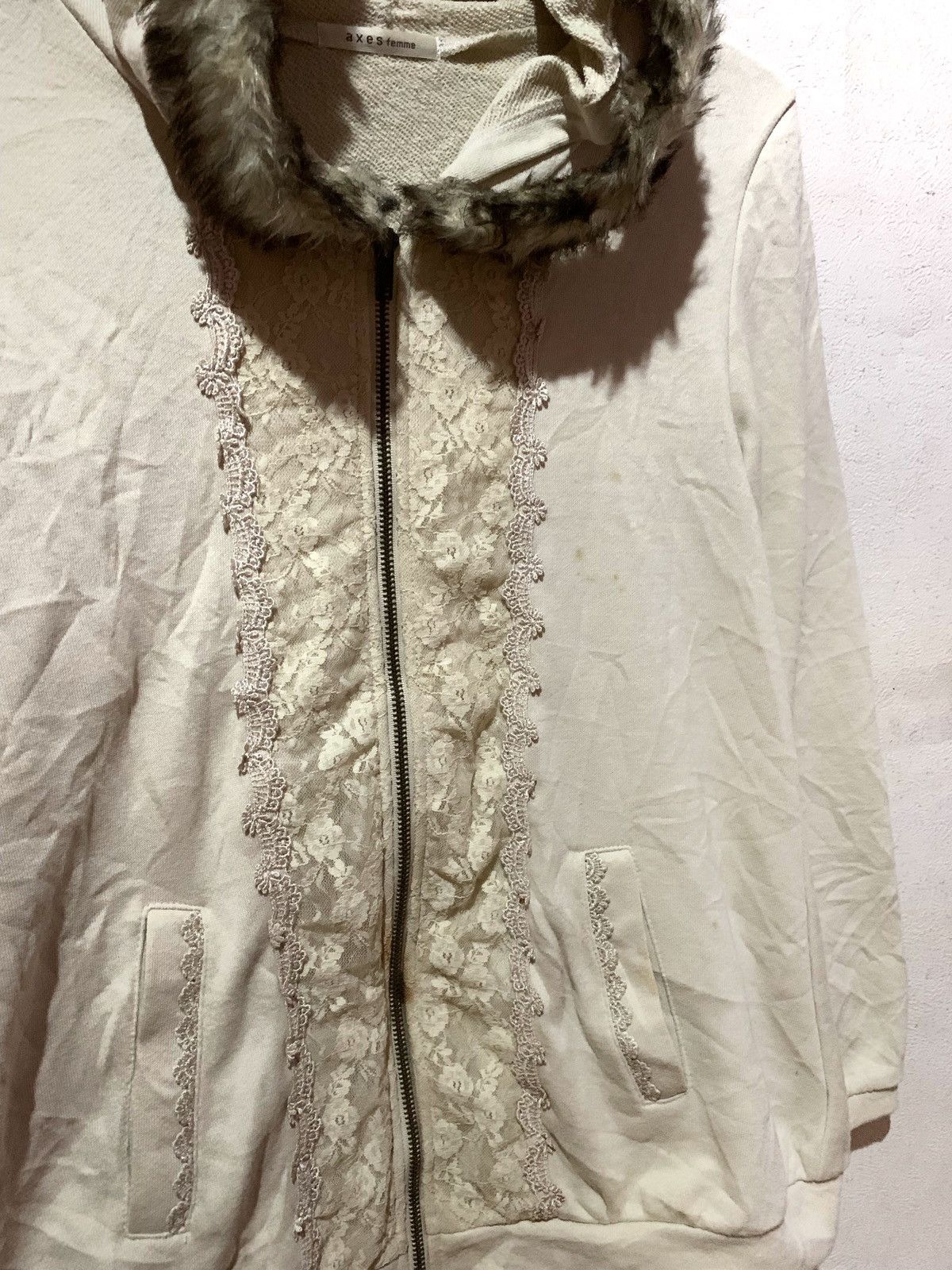 Beauty Beast × If Six Was Nine × Japanese Brand Japanese fur faux AXES femme like ifsixwashnine Size M / US 6-8 / IT 42-44 - 2 Thumbnail
