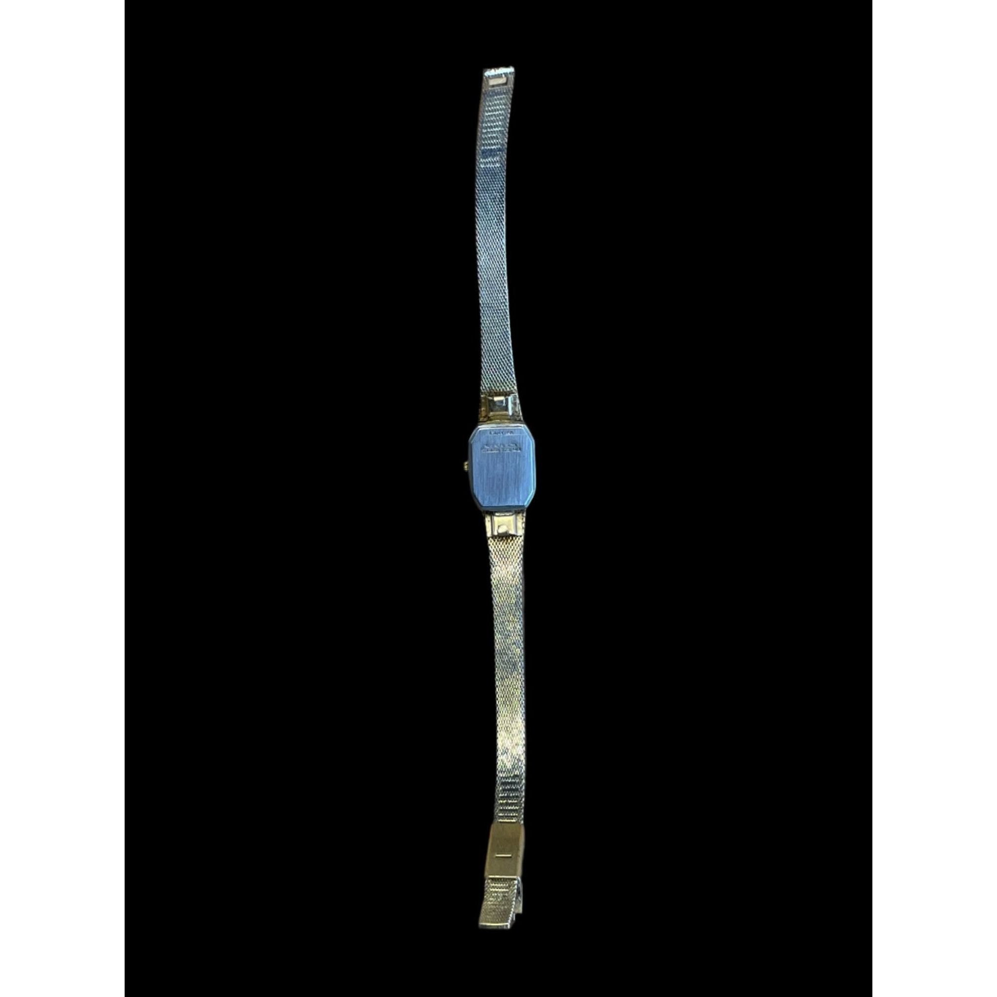 Vintage Armitron E. Gluck Corp 25/4136 Gold Tone Quartz Movement Lad Size ONE SIZE - 10 Thumbnail