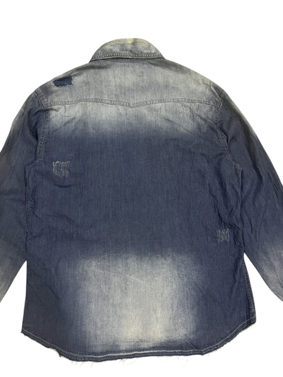 In The Attic Vintage in the attic denim button up long sleeve shirt Size US L / EU 52-54 / 3 - 16 Thumbnail