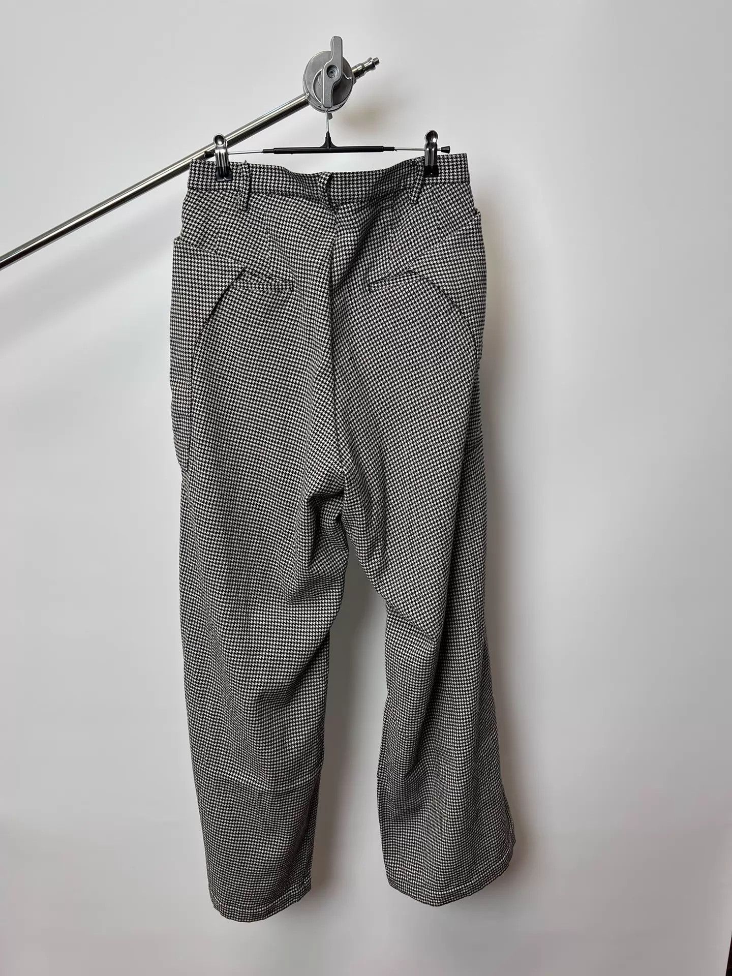 Sulvam Sulvam 20aw Check Wool Back Special Cut Pants M Size 27" / US 4 / IT 40 - 5 Thumbnail