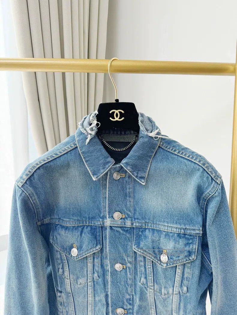 Balenciaga Balenciaga Blue Vintage Coca-Cola Logo Denim Long Sleeve J Size US S / EU 44-46 / 1 - 3 Thumbnail