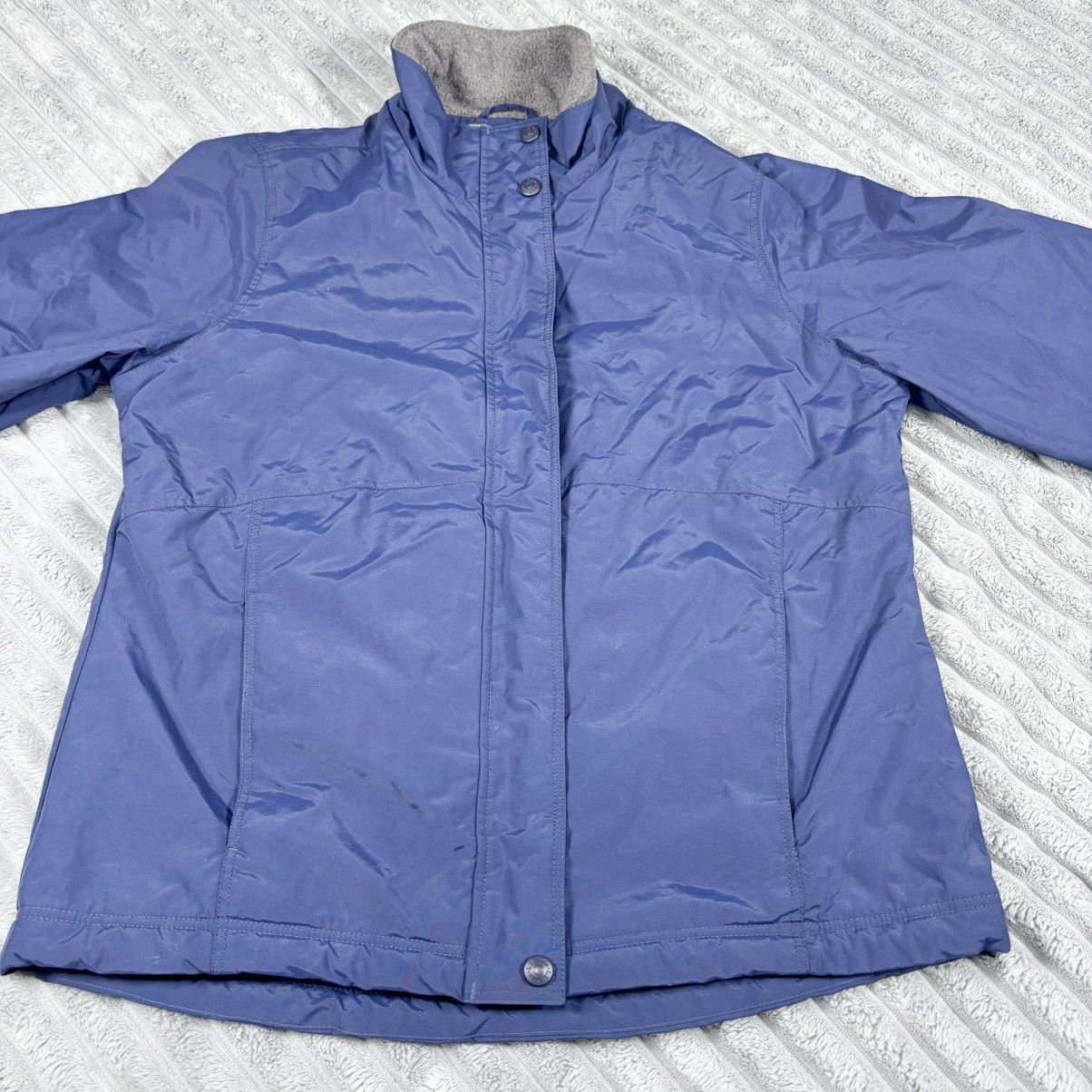 L.L. Bean LL Bean Jacket Womens Sz Small Regular Nylon Fleece Lined Size S / US 4 / IT 40 - 6 Thumbnail
