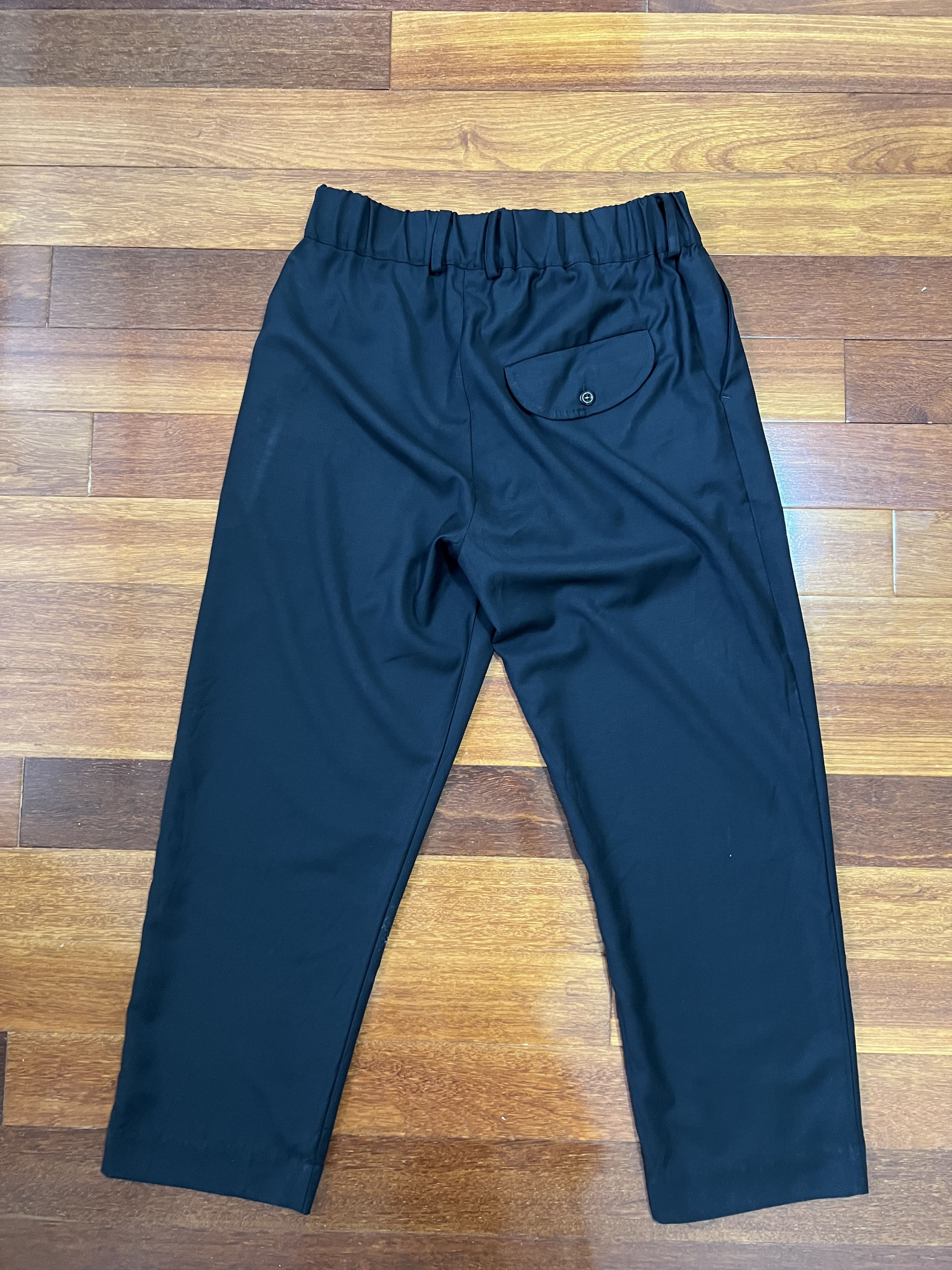 Other 💚 Thom Morison Elastic Trouser Pant Black Medium NEW Size US 32 / EU 48 - 9 Thumbnail