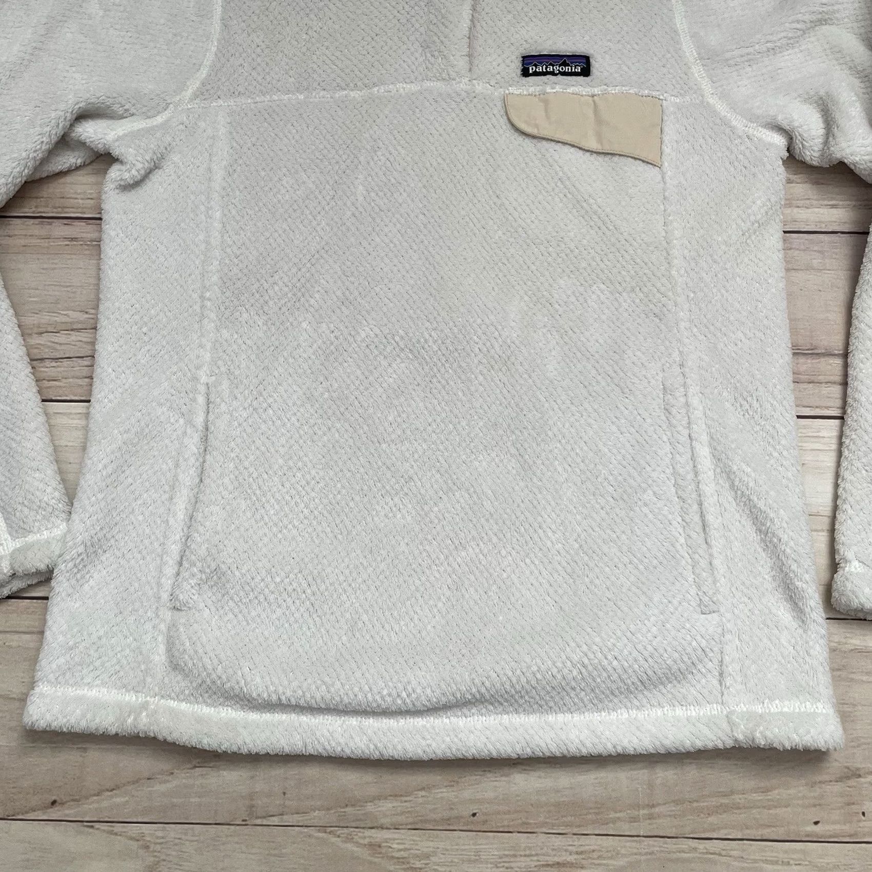 Patagonia Patagonia Women’s Fleece Sweater Raw Linen White Jacket Size M Size M / US 6-8 / IT 42-44 - 5 Thumbnail