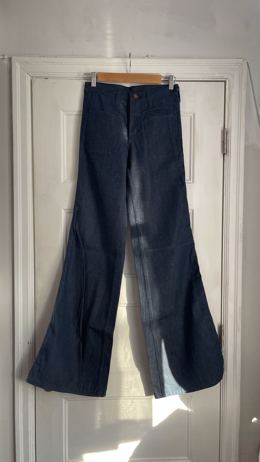 Vintage Wrangler Blue Bell Vintage Bell Deadstock Jeans Size 26" / US 2 / IT 38 - 2 Thumbnail