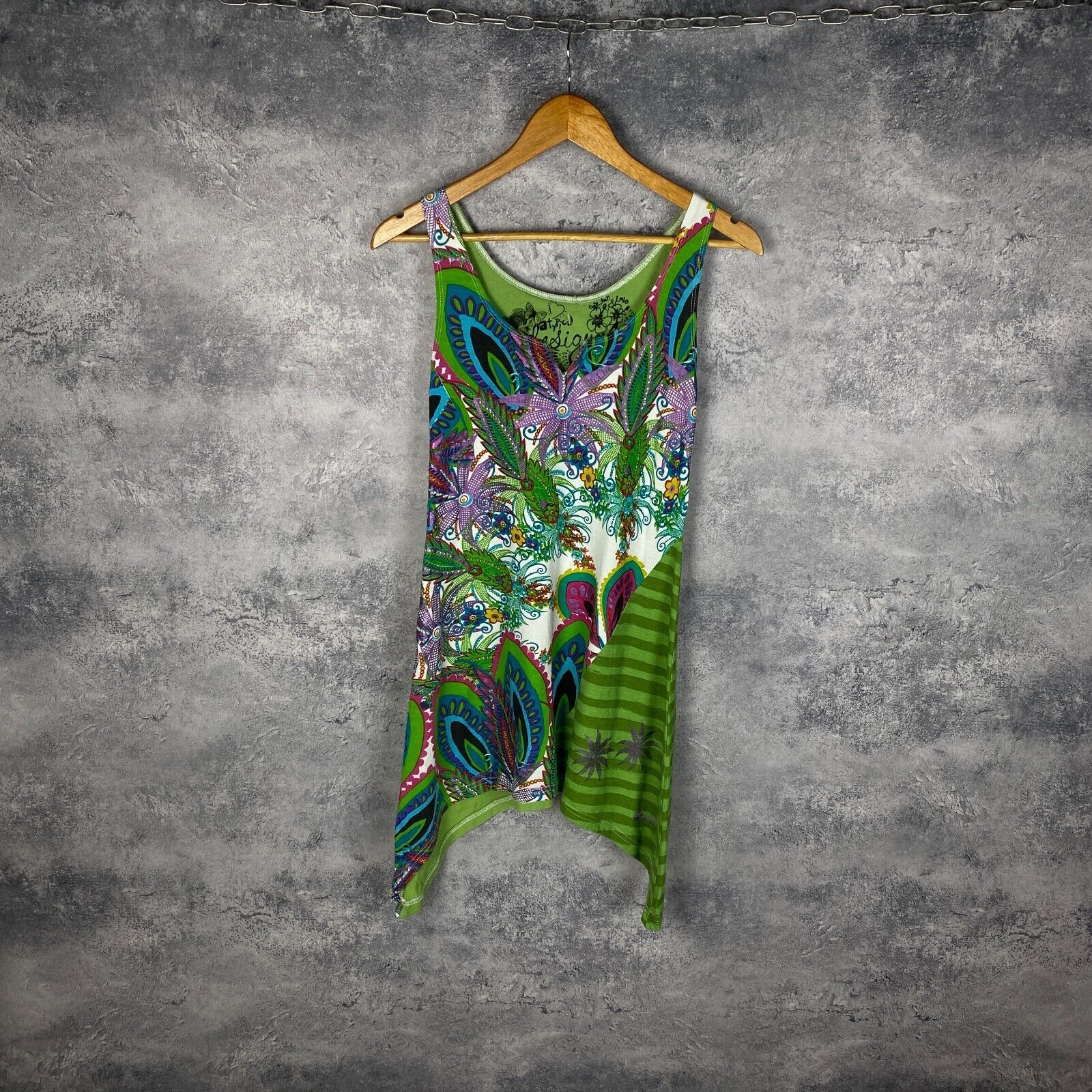 Desigual Desigual Dress Women's Size S Sleeveless Multicolor ` Size S / US 4 / IT 40 - 1 Thumbnail