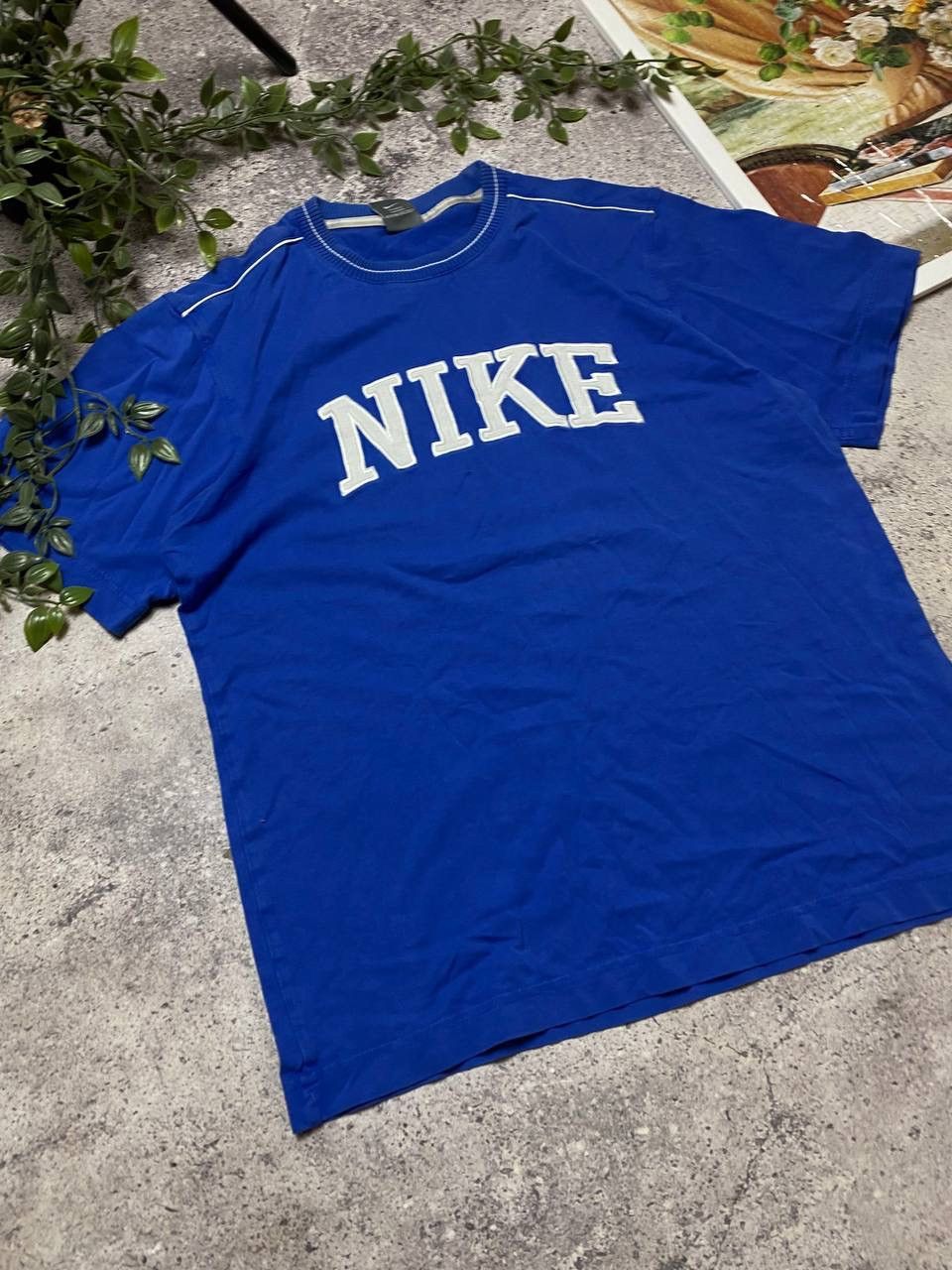 Nike × Vintage Vintage Y2k Nike Big Logo T-Shirt Tee 2000s Size US M / EU 48-50 / 2 - 3 Thumbnail