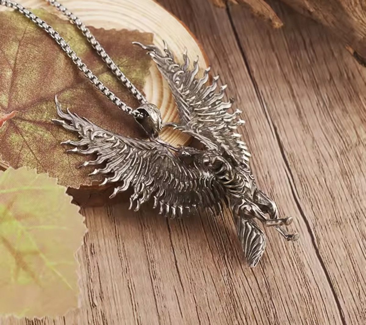 Vintage Unicorn Wings Necklace Size ONE SIZE - 2 Thumbnail