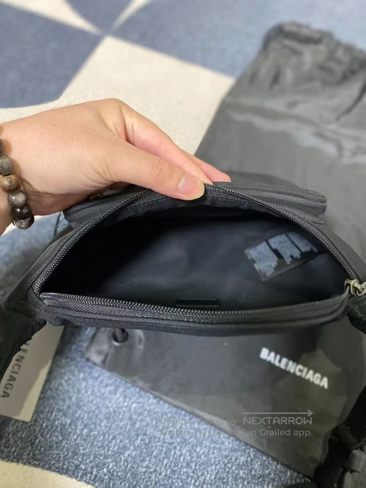 Balenciaga balenciaga explorer logo nylon waist bag. Size ONE SIZE - 3 Thumbnail