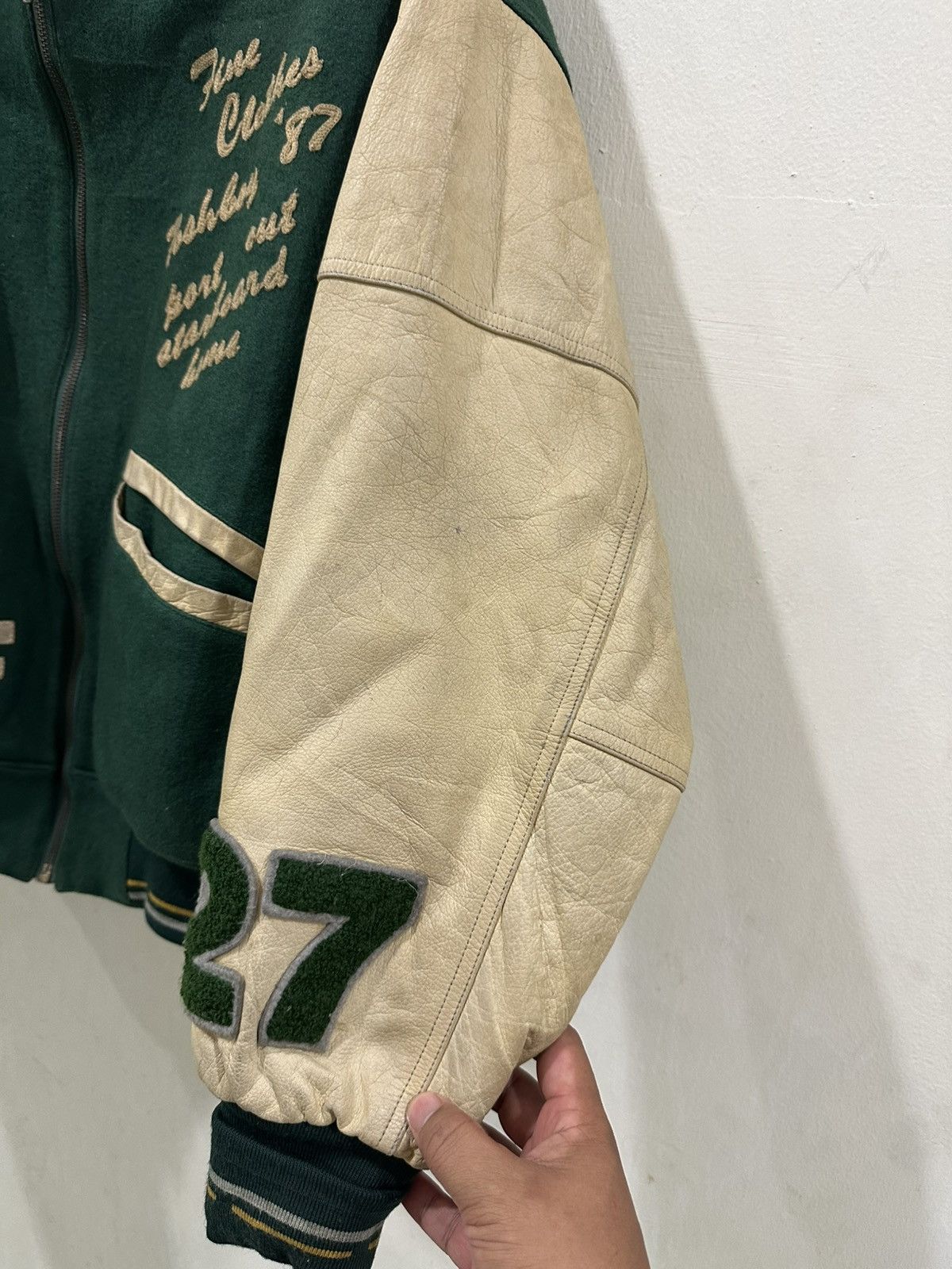 Vintage VTG POSH BOY Wool Varsity Jacket Size US L / EU 52-54 / 3 - 6 Thumbnail