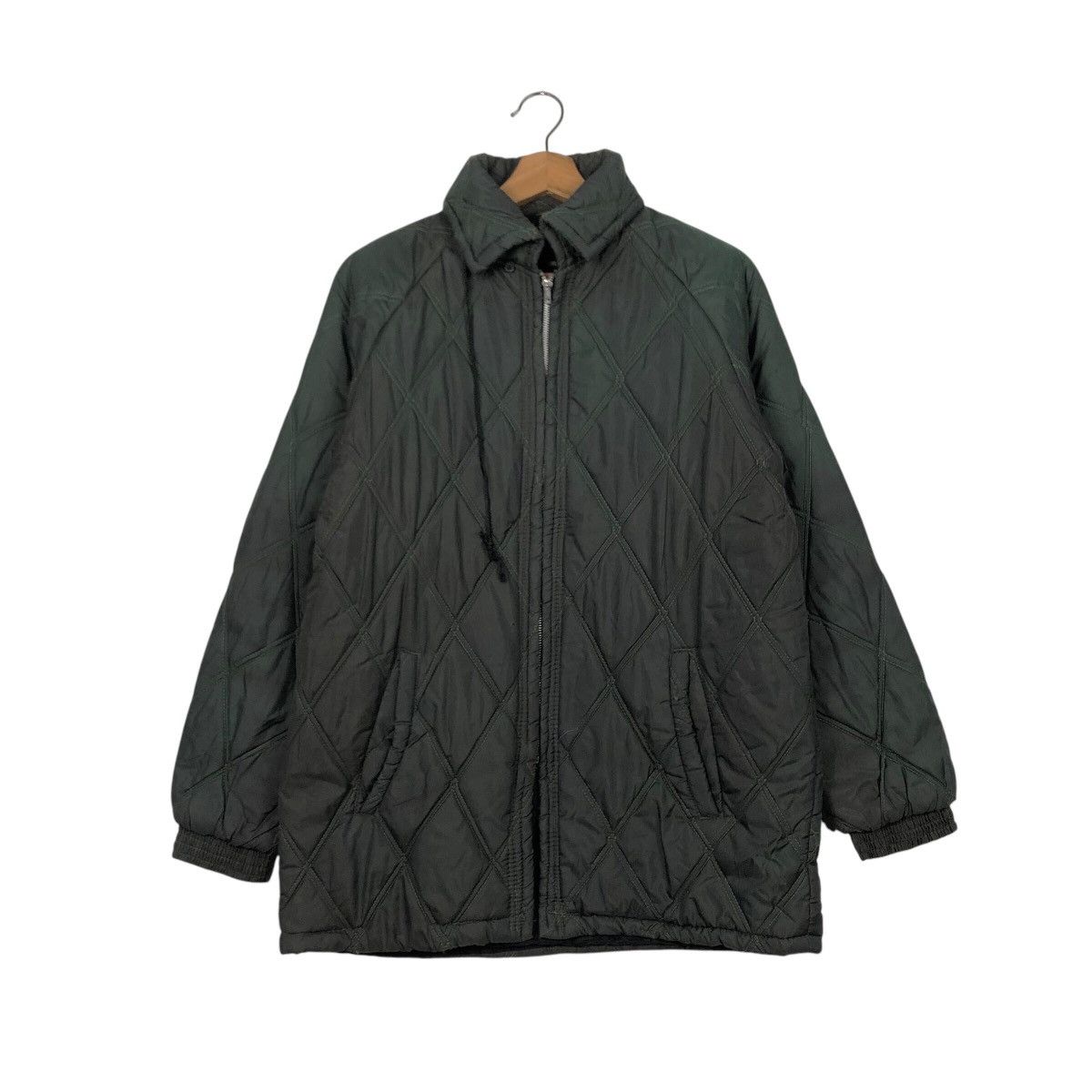 Japanese Brand × Vintage 📌Vintage Racing Bike Jacket Quilted Thunderbird Issey Miyake Size US L / EU 52-54 / 3 - 2 Thumbnail