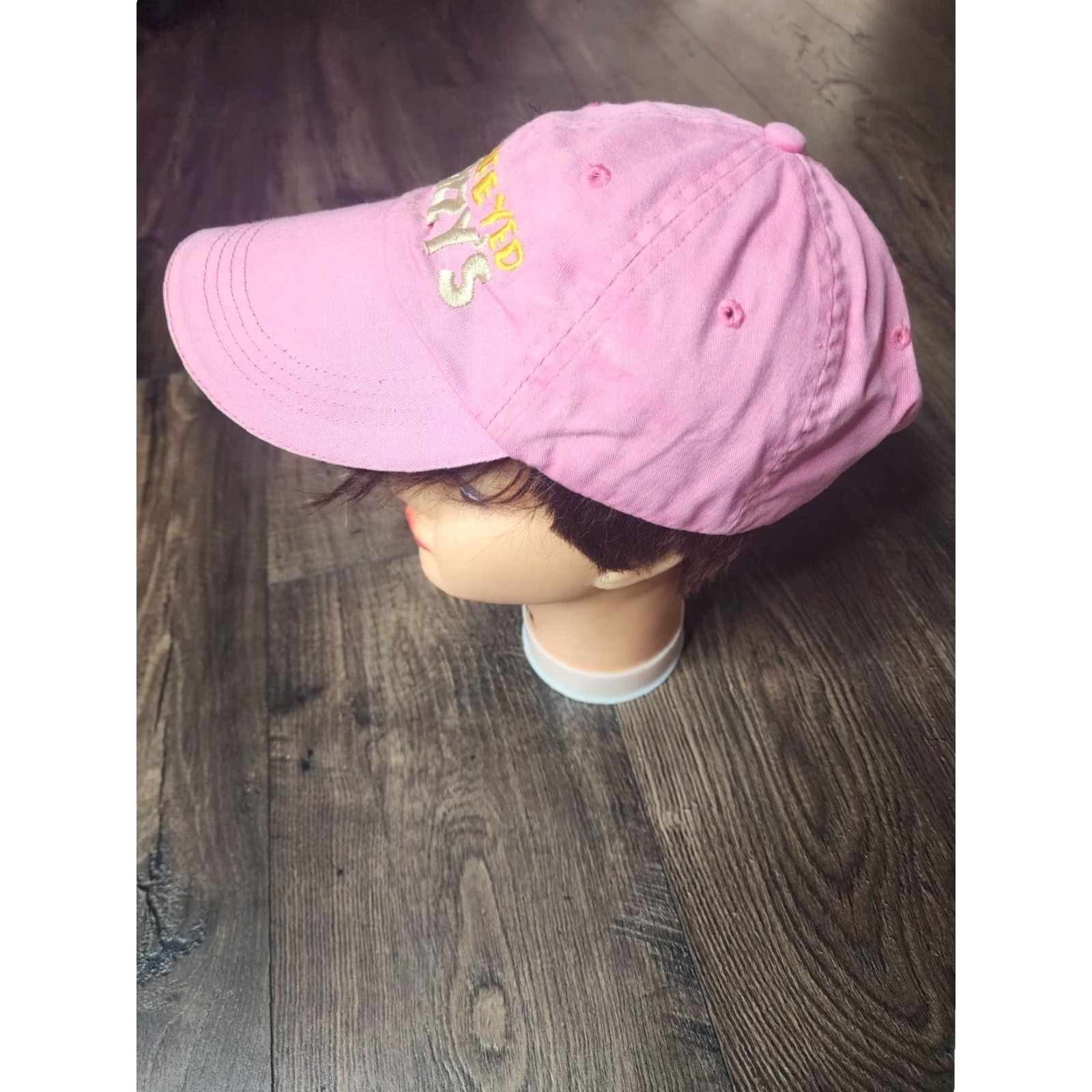 Anvil Vintage Anvil Baseball Cap Hat Unisex Adjustable Pink Retro Style Casual Size ONE SIZE - 2 Thumbnail