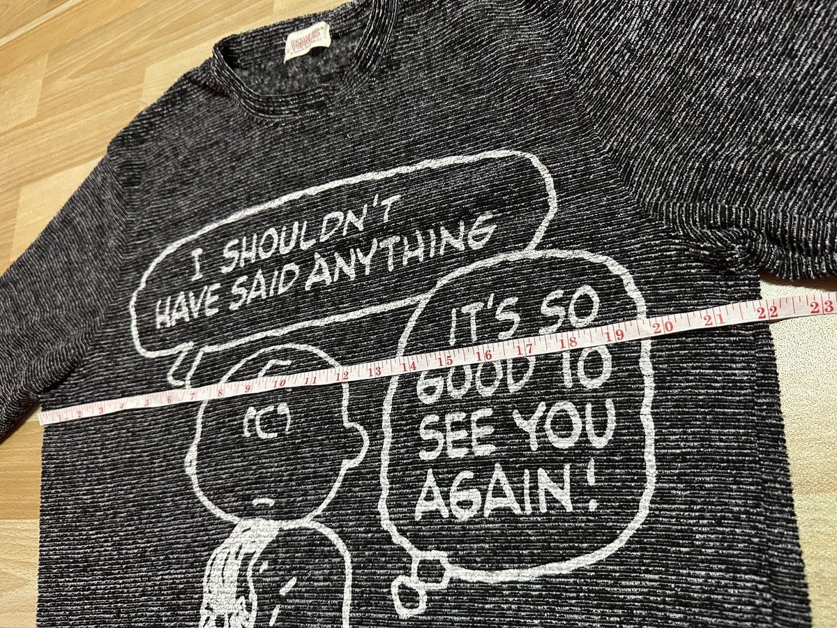 Peanuts × Vintage Rare🔥Peanuts Knitwear Size US L / EU 52-54 / 3 - 9 Thumbnail