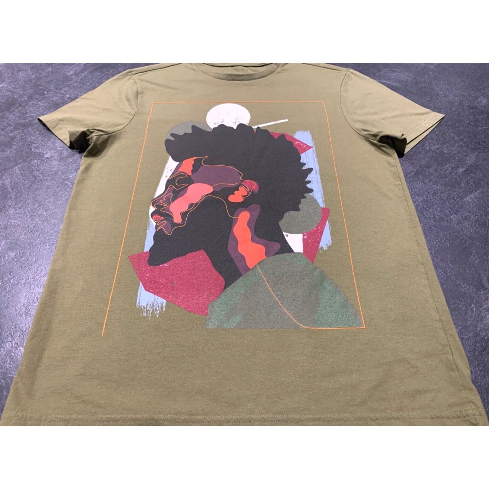 Olive Black History Month Naledi Modupi Graphic T-Shirt Men Medium Olive Green Size US M / EU 48-50 / 2 - 2 Thumbnail