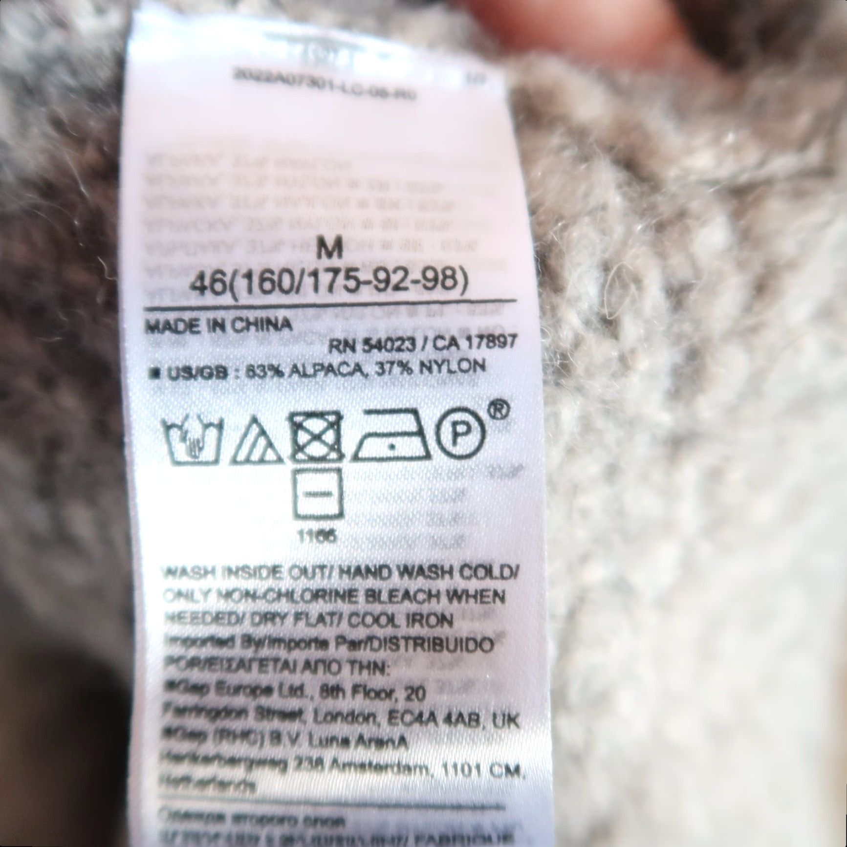 Banana Republic Banana Republica Light Heather Grey Spacedye Crewneck Alpaca Sweater M Women Long Sleeve Knit Pullover Casual Fall Winter Spring - Mens/Womens Size M / US 6-8 / IT 42-44 - 7 Thumbnail