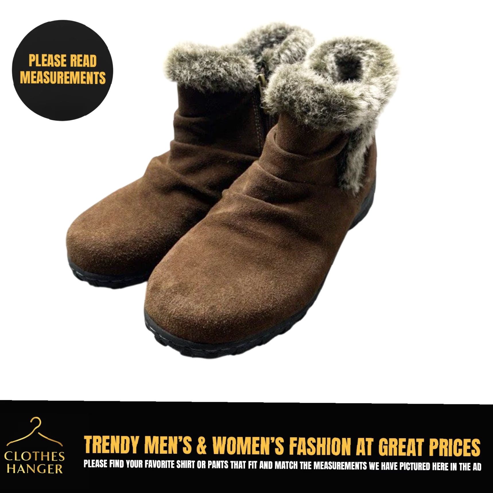 Vintage KHOMBU Lisa All Weather Waterproof Boots Brown 9M Boots Women Vintage No Size 9M Brown Lisa Outdoor Women Booties Size US 9 / IT 39 - 2 Thumbnail
