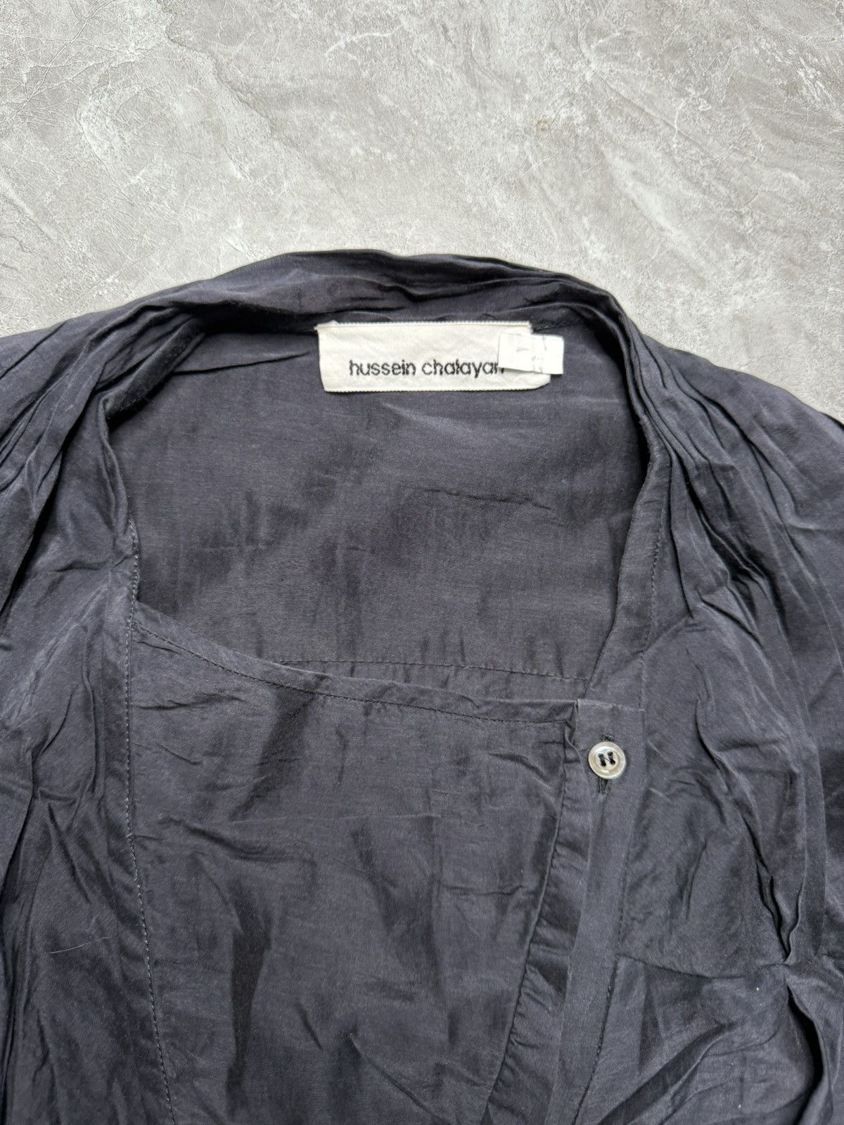 Hussein Chalayan Hussein Chalayan S/S 09 Assymetrical Button top Size XS / US 0-2 / IT 36-38 - 6 Thumbnail