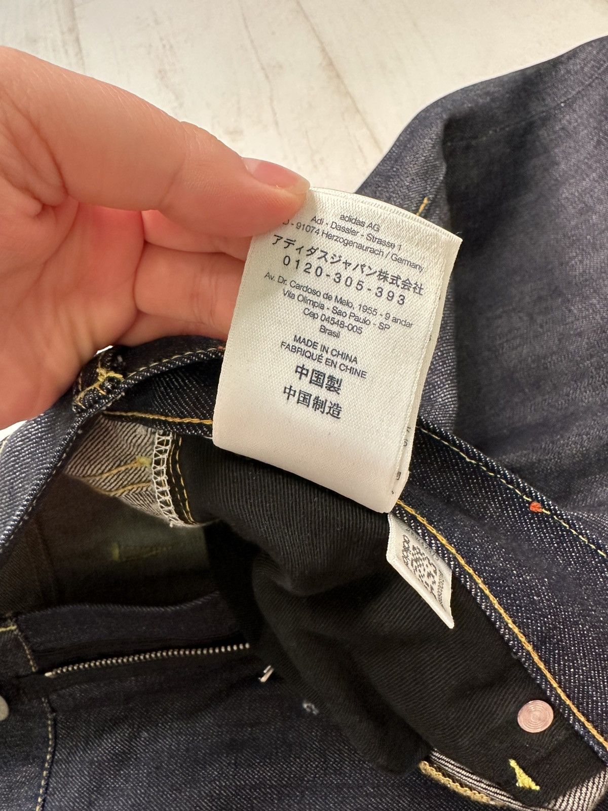 Y-3 Adidas Y3 Selvedge Raw denim 2010 Size US 32 / EU 48 - 7 Thumbnail