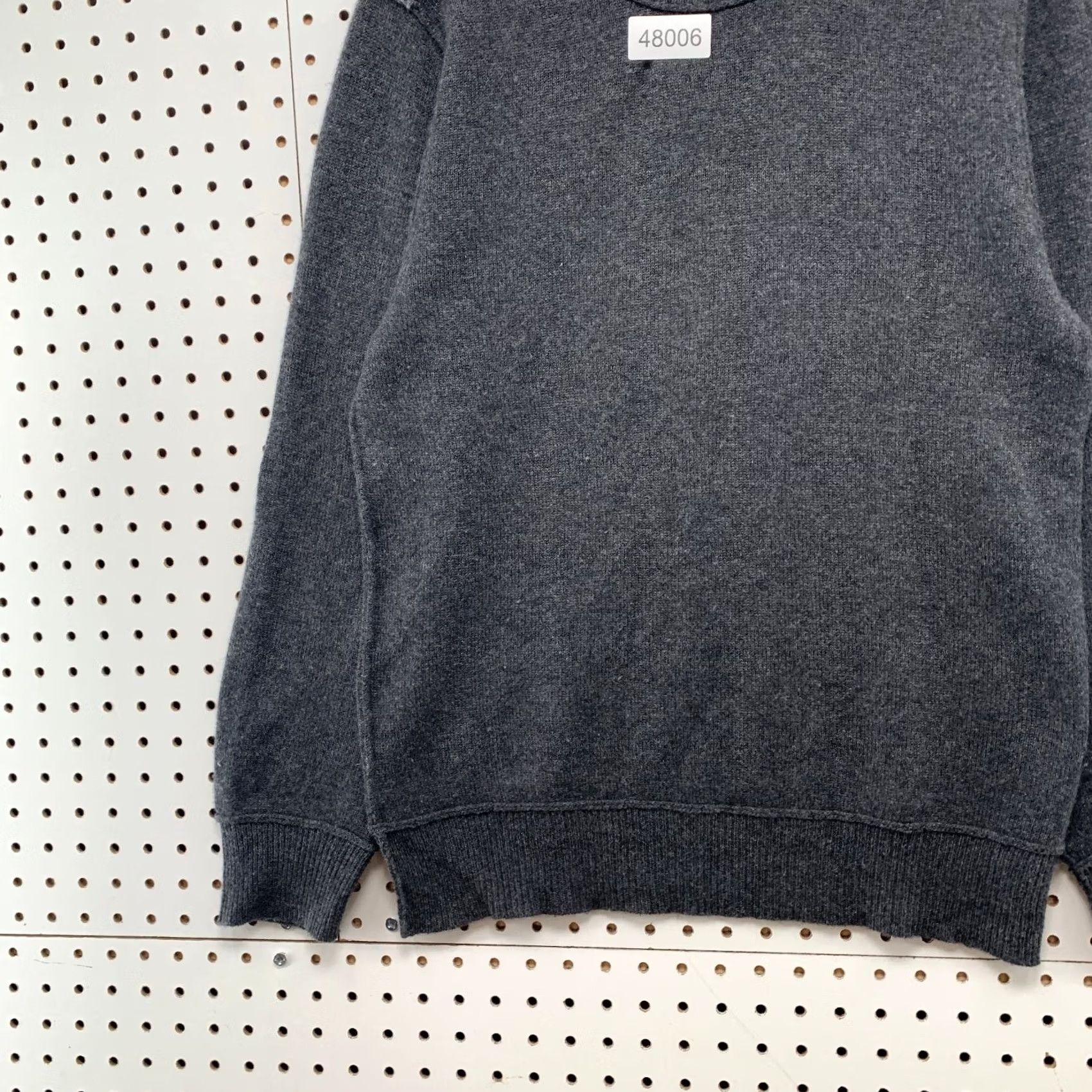 Vintage Public Opinion 100% Cashmere Sweater Mens M Gray Crewneck Pullover Knit Winter Business Casual Socks? Size US M / EU 48-50 / 2 - 5 Thumbnail