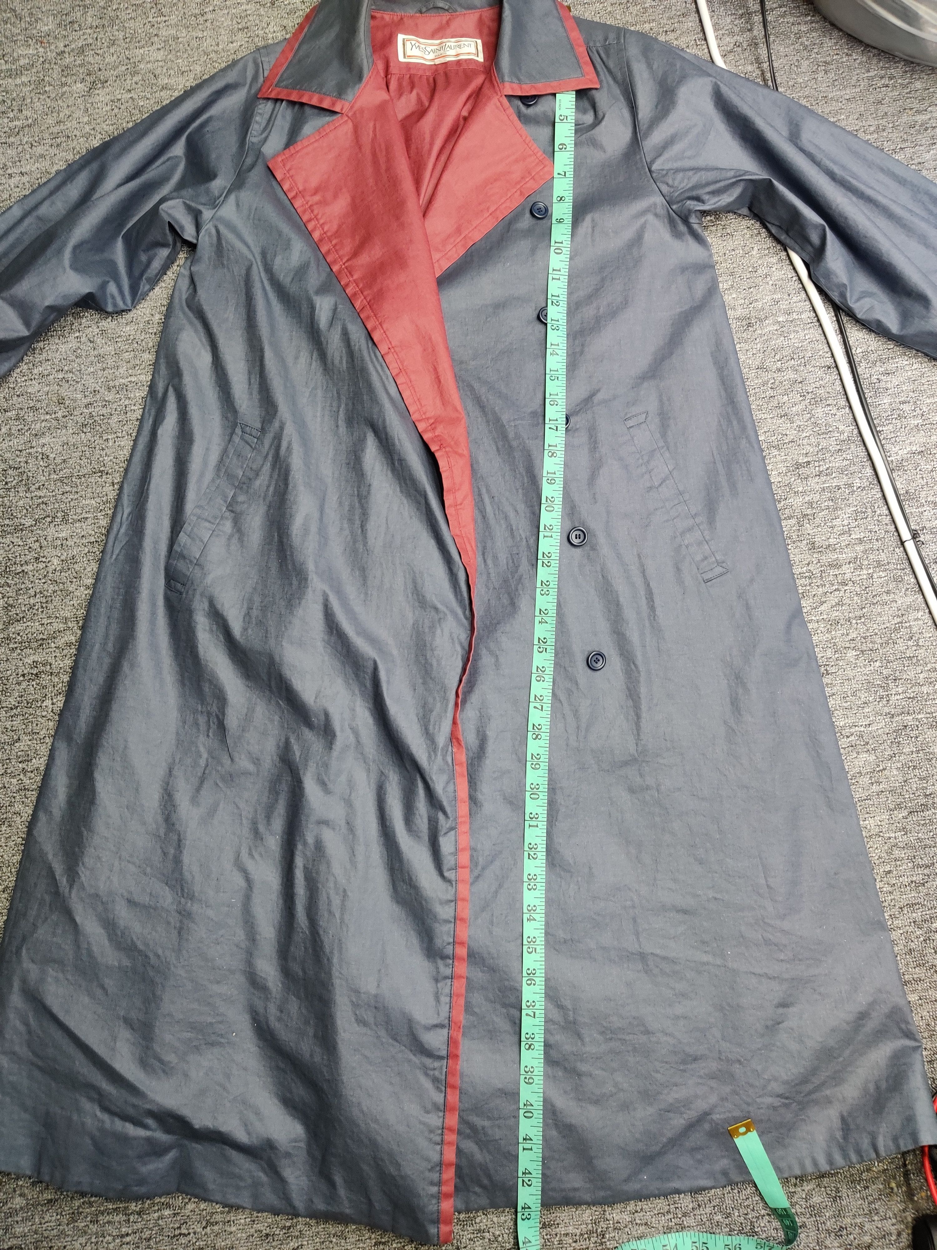 Yves Saint Laurent Vintage Yves Saint Laurent Paris Long Coat Size US S / EU 44-46 / 1 - 16 Thumbnail