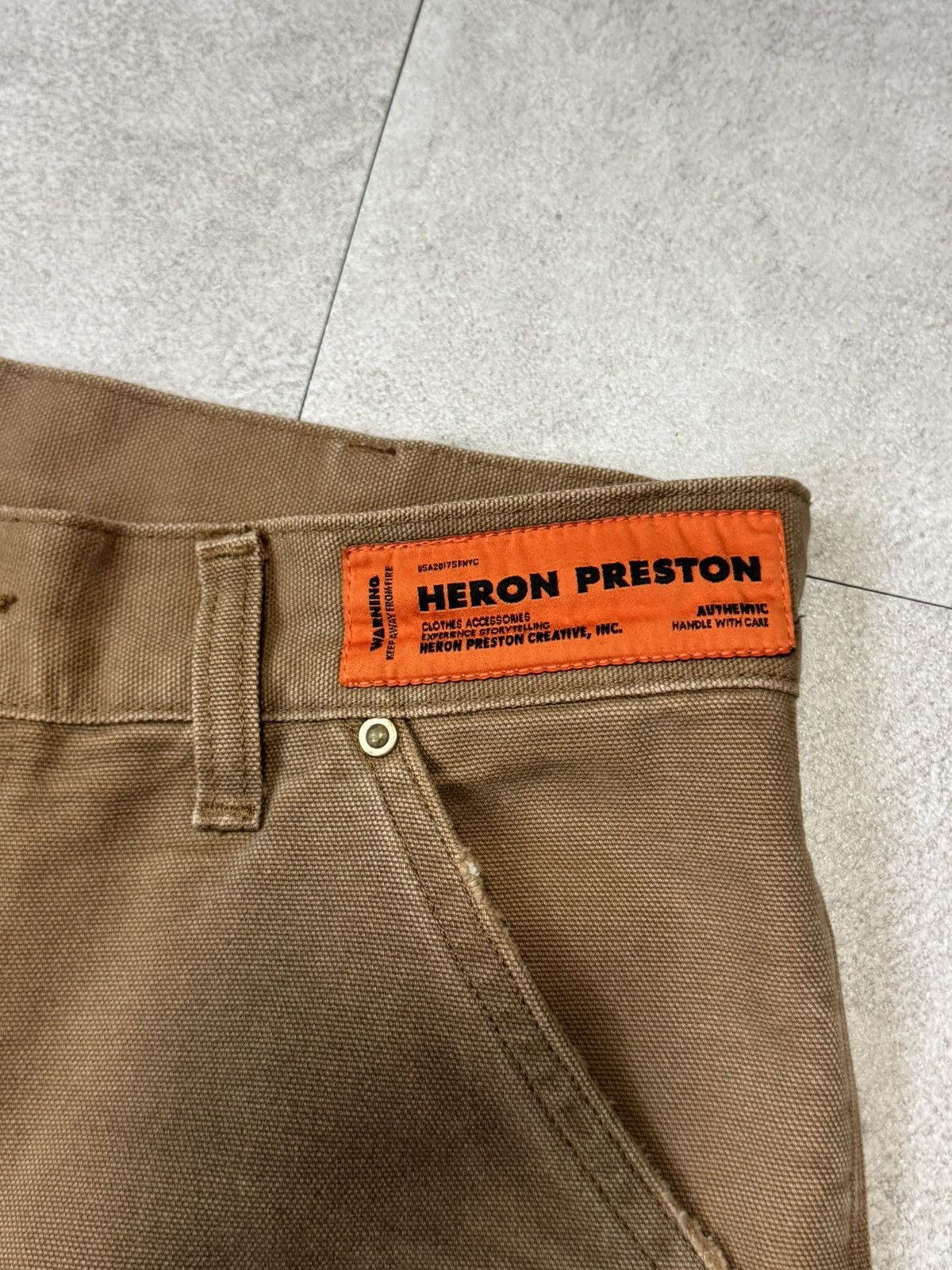 Carhartt × Heron Preston Heron Preston Carhartt Carpenter Pants Size US 28 / EU 44 - 4 Thumbnail