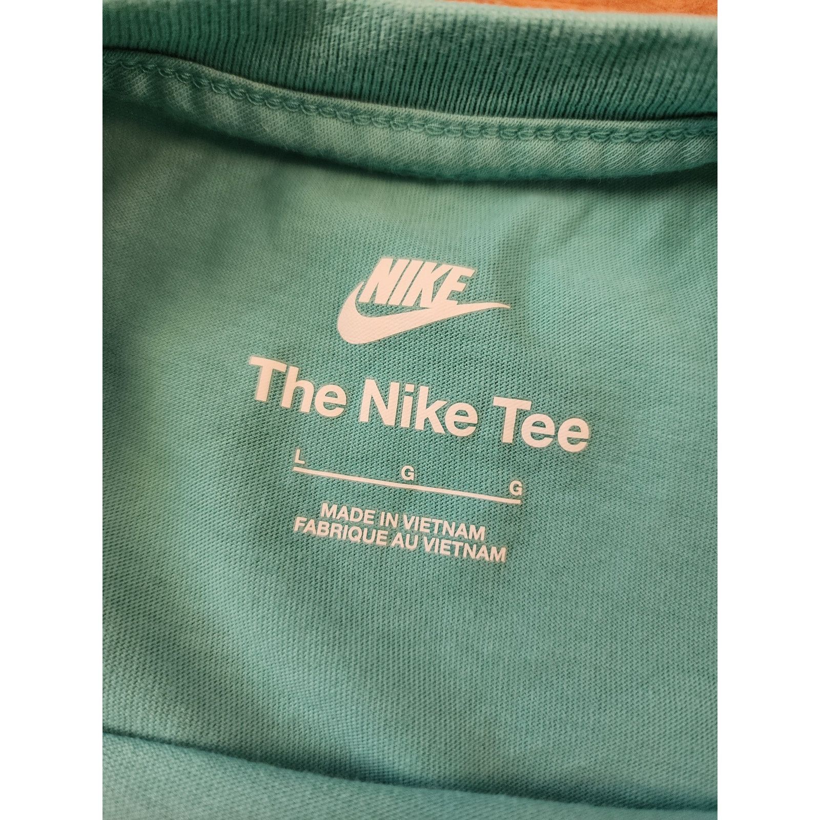 Nike Nike Sportswear Tee Beach Beard Turquoise Teal Palm Hammock Size US L / EU 52-54 / 3 - 4 Thumbnail