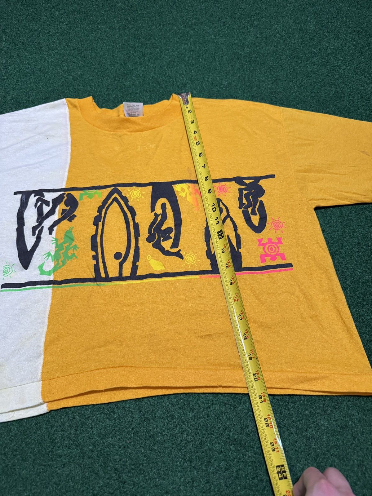 Vintage Vintage Surf Hawaian Tropical Island Crop Top 22x21 T Shirt Size L / US 10 / IT 46 - 6 Thumbnail