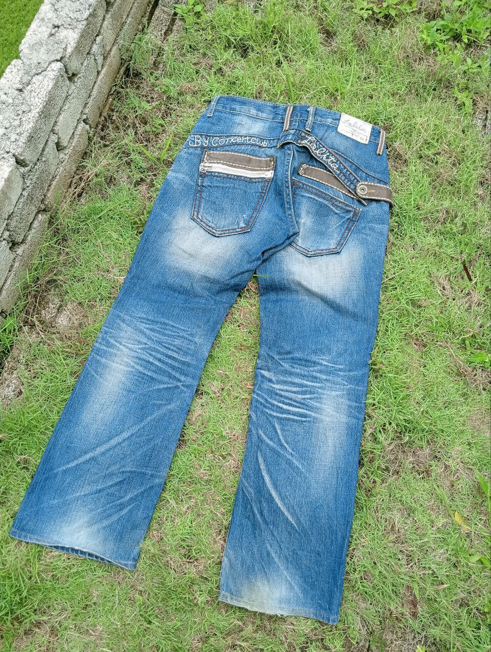Japanese Brand JAPANESE LOLITA by CONCERT CLUB WASHED JEANS Size US 31 - 1 Thumbnail
