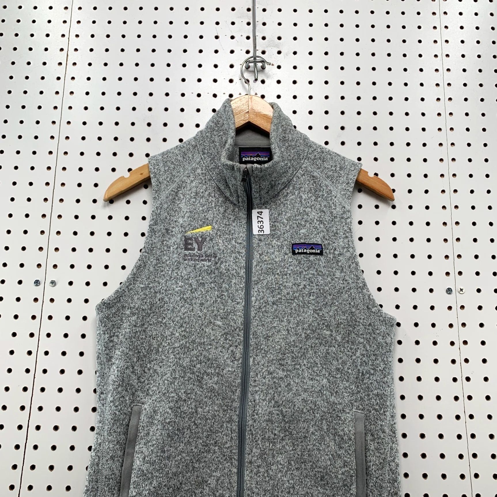 Patagonia Patagonia Better Sweater Vest Jacket Womens Small Gray Zip Sleeveless 17x24 Size S / US 4 / IT 40 - 2 Thumbnail