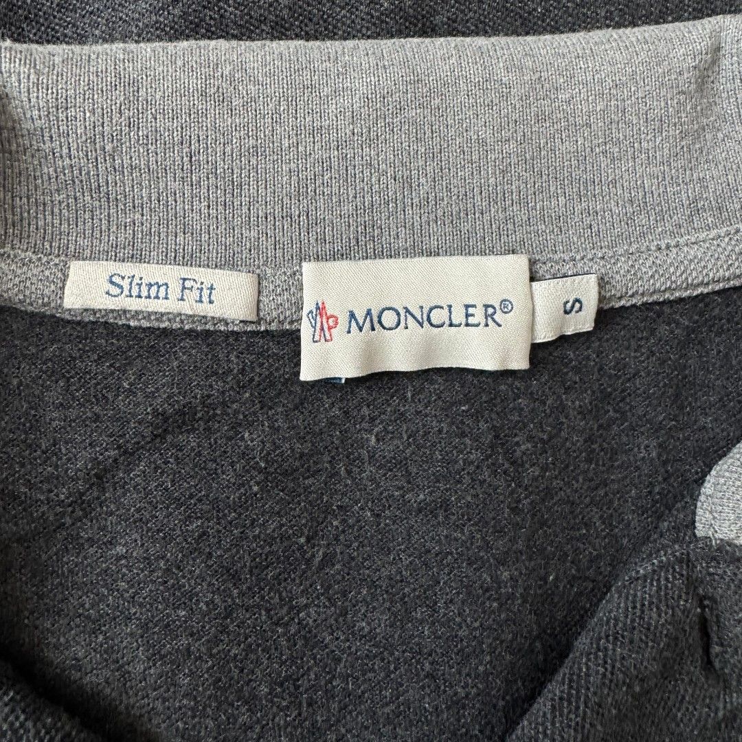Moncler chest logo-patch detail polo shirt Size S / US 4 / IT 40 - 3 Thumbnail