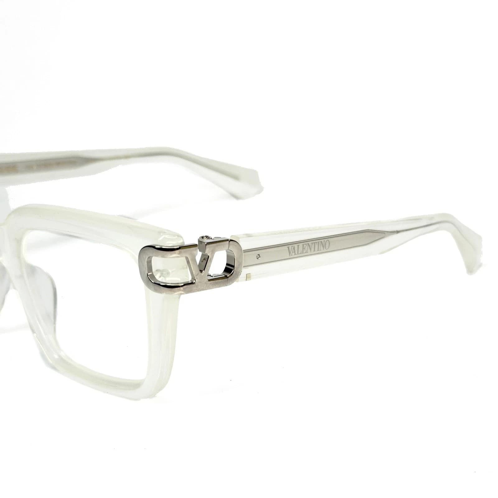 Valentino VALENTINO V-SIDE VLX131 VLX 131D Geometric Optical Frame Size ONE SIZE - 8 Thumbnail