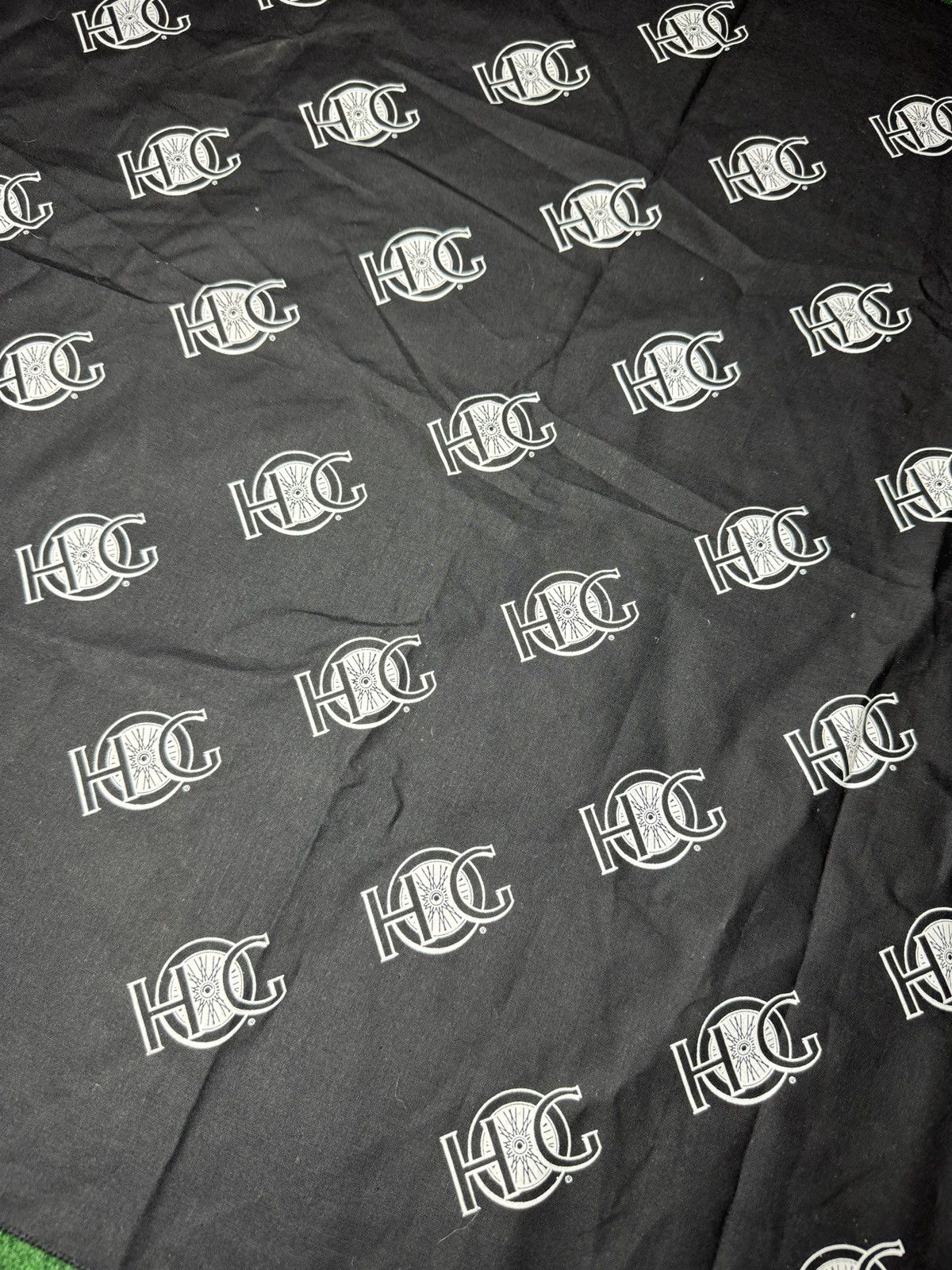 Harley Davidson × Vintage Vintage 90s Hog Harley Owners Group Black Biker Bandana Size ONE SIZE - 2 Thumbnail