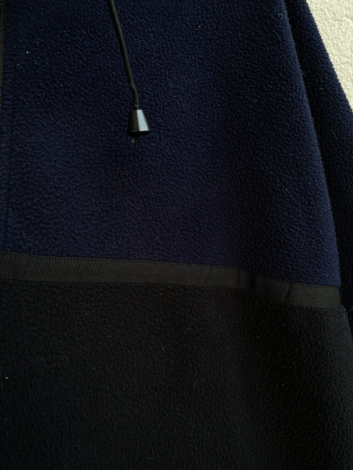 Yves Saint Laurent 90s Fleece YSL Jacket Anorak Zip YSL Bomber Black YSL Anorak Size US XL / EU 56 / 4 - 15 Thumbnail