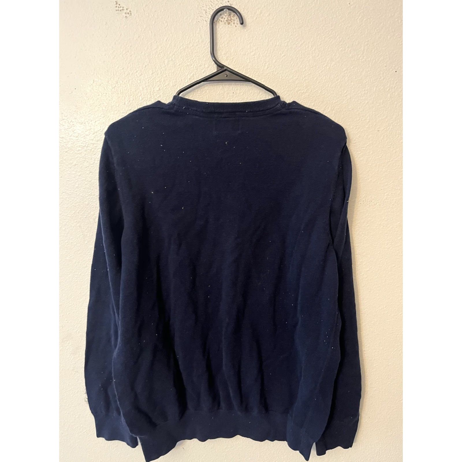 Vintage LL Bean Sweater Mens Large Navy Blue Knit Crewneck Pullover Outdoors Adult(vector) Size US L / EU 52-54 / 3 - 3 Thumbnail