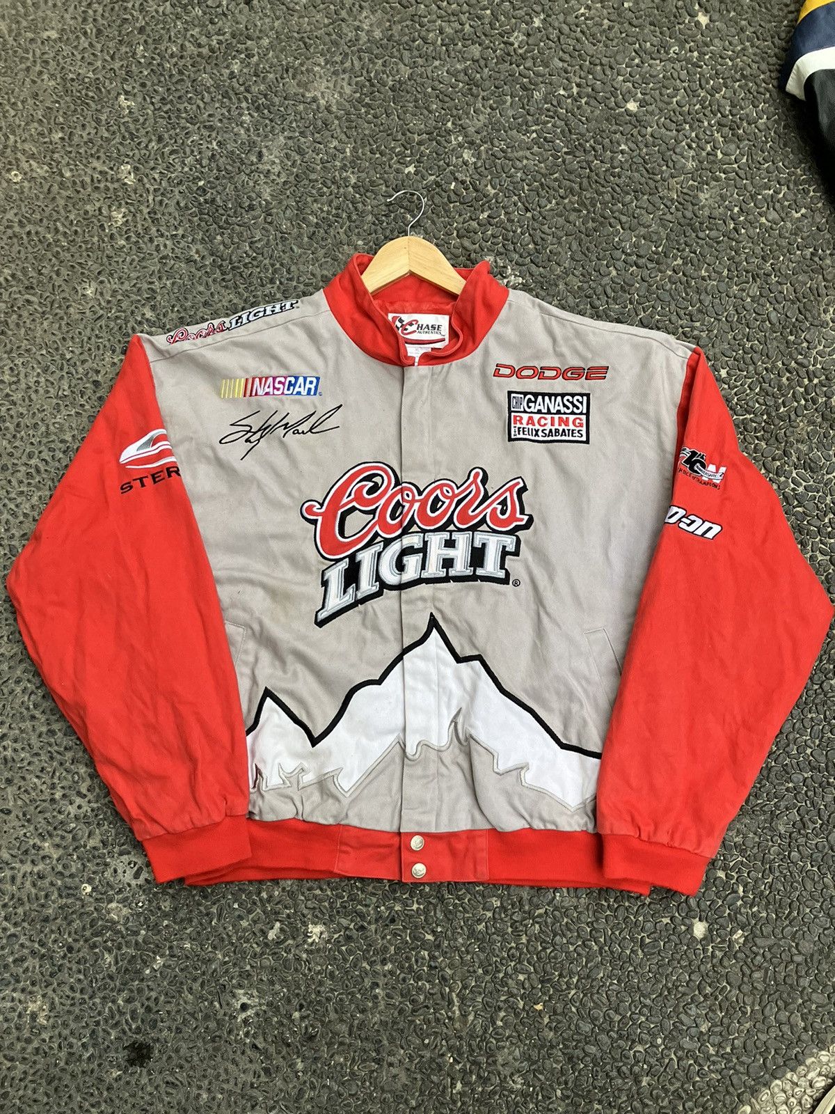 Vintage Nascar Coors Light Jacket by Chase Authentic Grailed