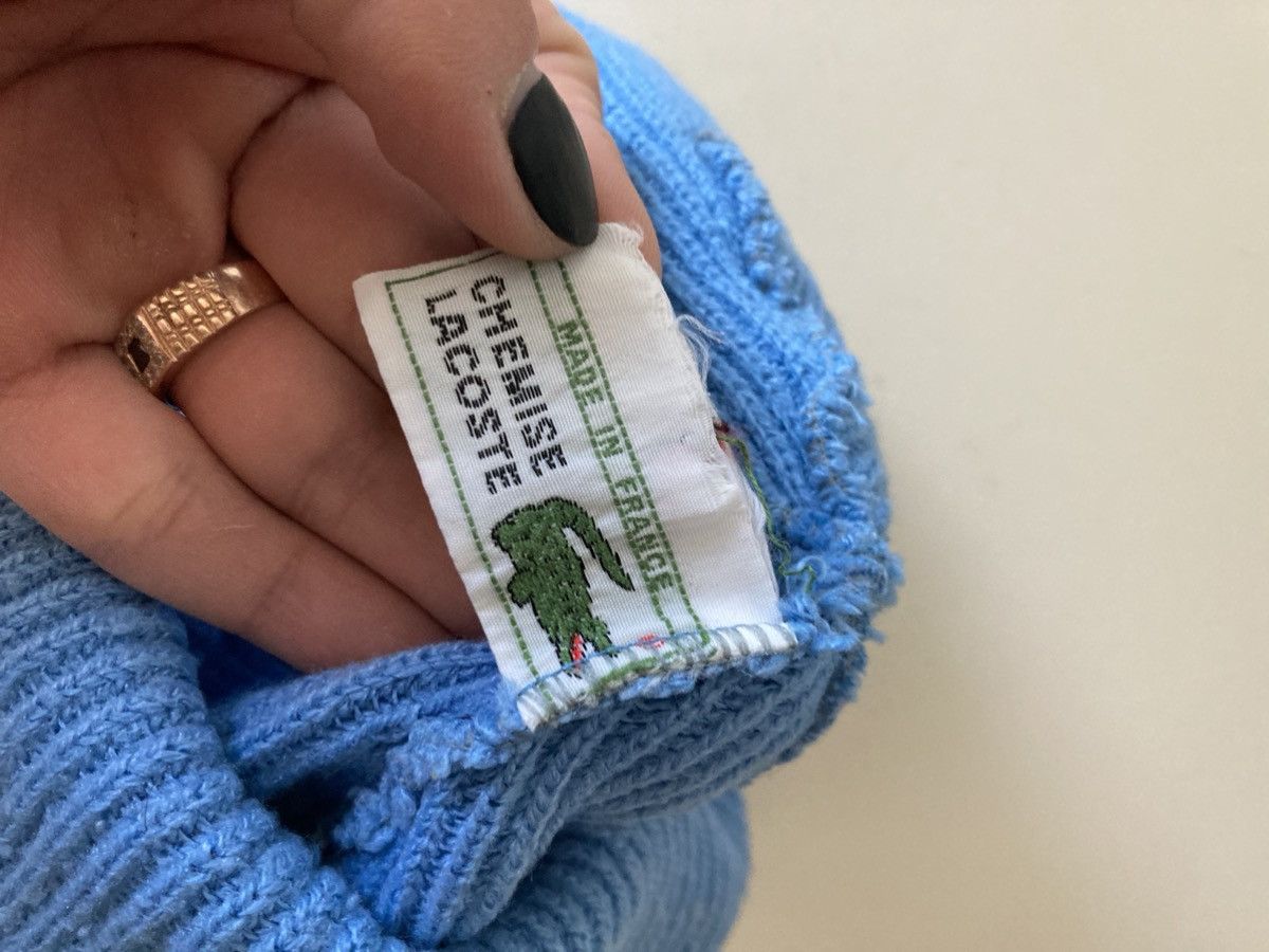 Lacoste VINTAGE 90s BEANIE Size ONE SIZE - 3 Thumbnail