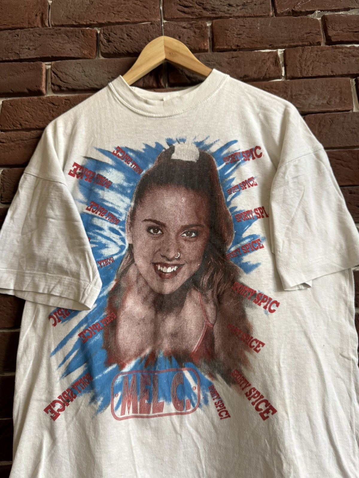 Band Tees Vintage 90s Spice Girls Band Rap Tee Very Rare Pop Hype Size US L / EU 52-54 / 3 - 4 Thumbnail