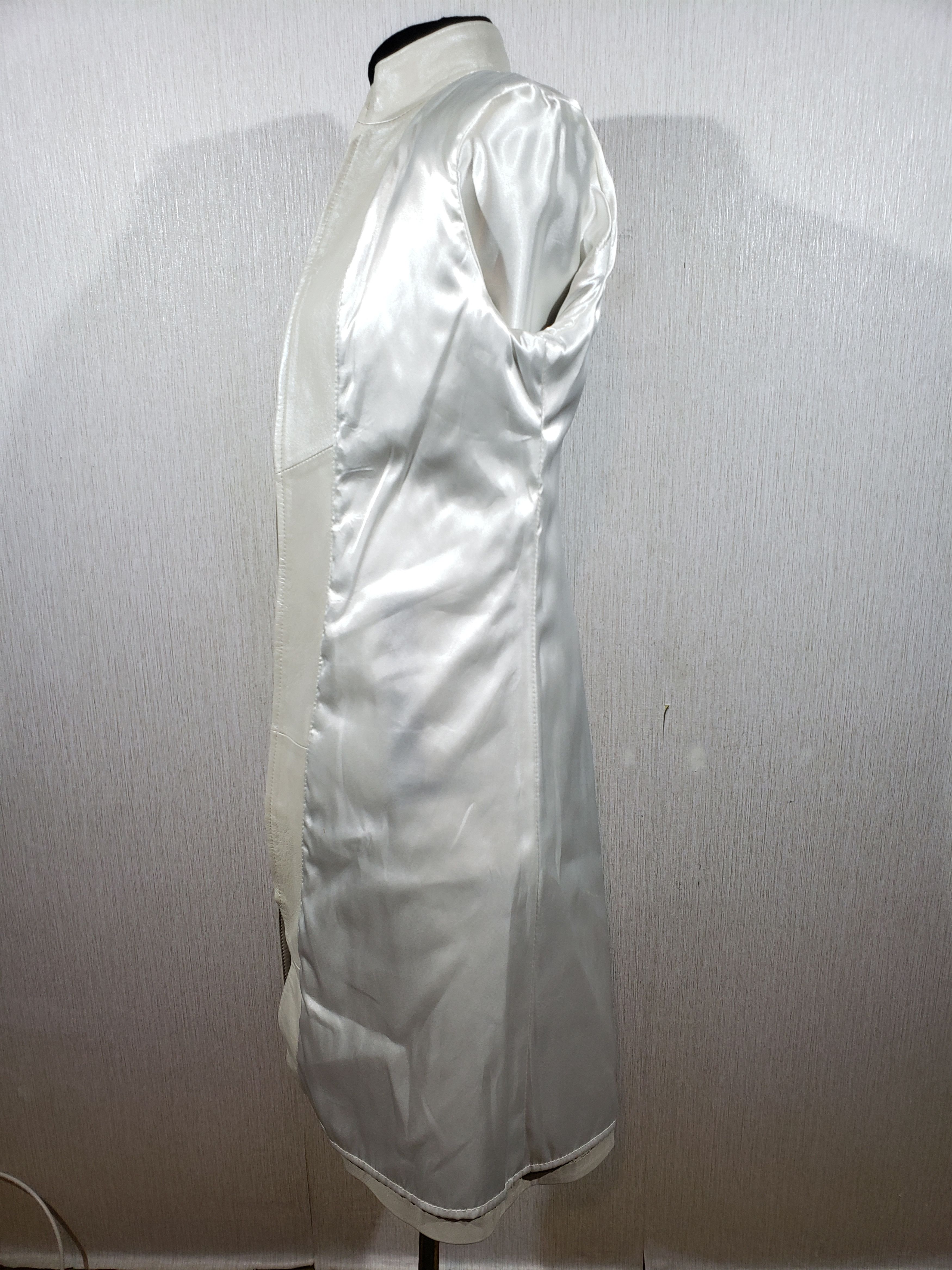 Other Cool women's gray leather jacket. Size L / US 10 / IT 46 - 10 Thumbnail