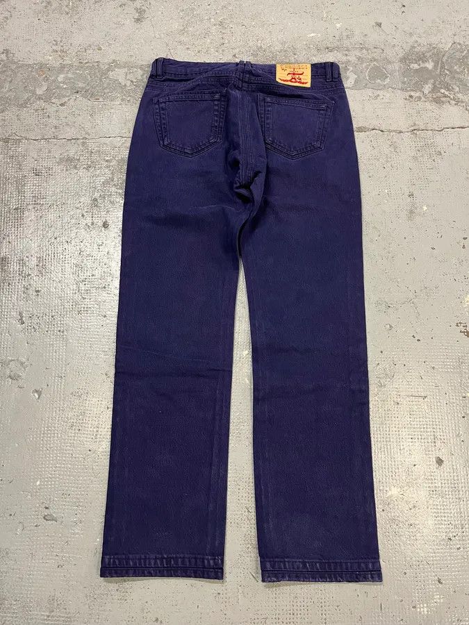 Y/Project Y-Project Double Layering Purple Denim Jeans Size US 34 / EU 50 - 8 Thumbnail