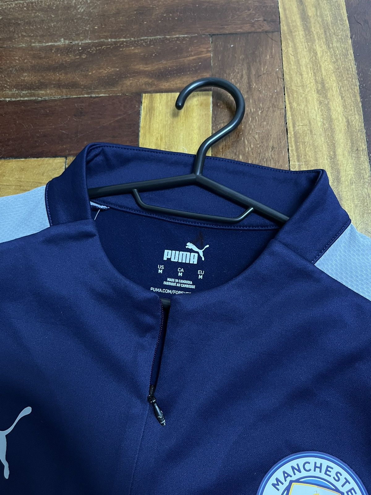 Puma Puma Manchester City 2021 Expo 2020 Dubai 1/4 Zip Training Size US M / EU 48-50 / 2 - 3 Thumbnail