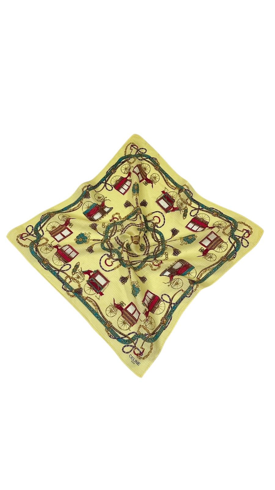 Celine × Vintage Celine Bandana / Handkerchief Size ONE SIZE - 1 Thumbnail