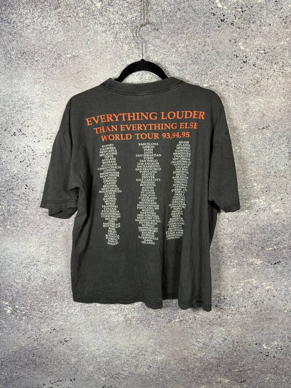 Band Tees × Vintage 1994 Vintage Meat Loaff Europe Tour Rock T-Shirt XL size Size US XL / EU 56 / 4 - 11 Thumbnail