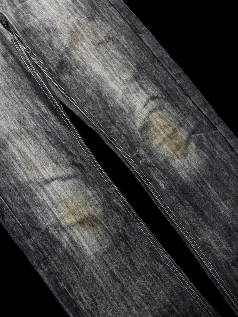 Vintage Vintage Japanese Mudwash Distressed Sick Denim Jean Straight Size US 32 / EU 48 - 8 Thumbnail